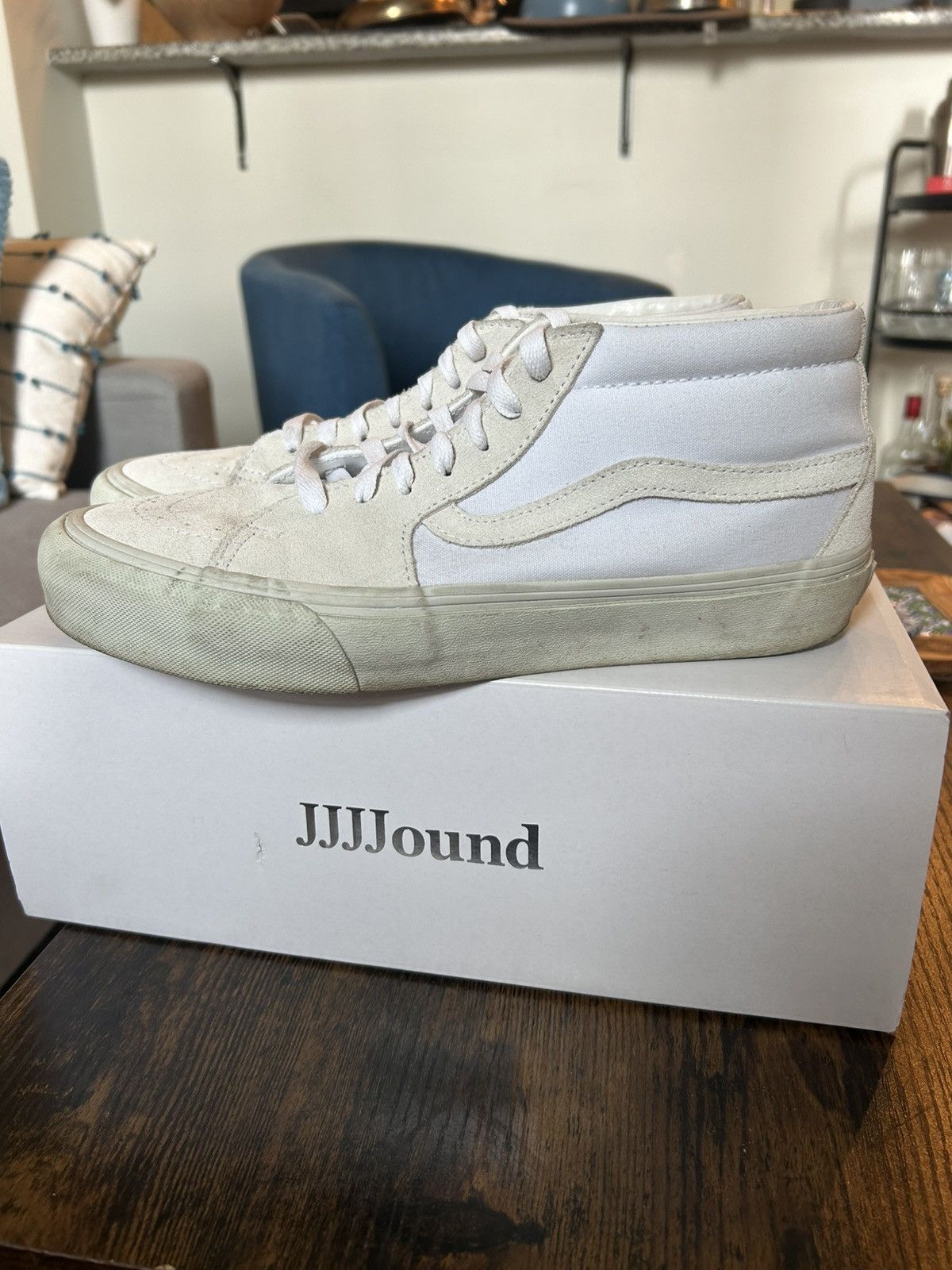 JJJJound × Vans Vans JJJJound sk8 mid Size US 9.5 / EU 42-43 - 2 Thumbnail