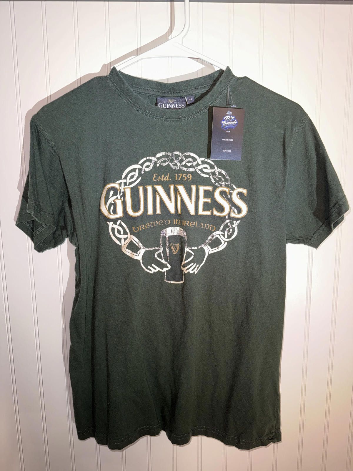 Other Guinness Official Merchandise Green T-Shirt Medium Size M / US 6-8 / IT 42-44 - 1 Thumbnail