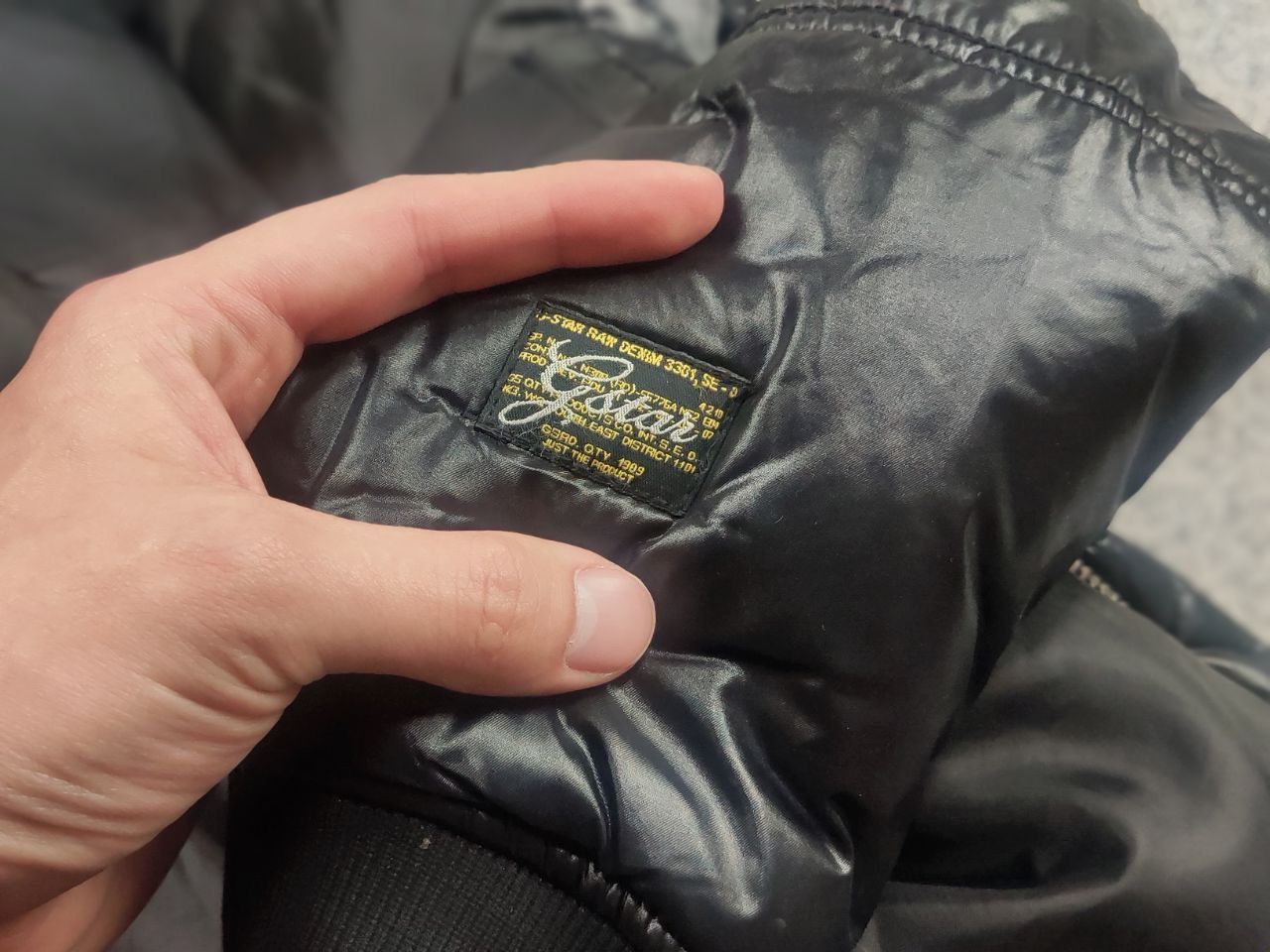 G-Star Vintage G Star Raw Nordic Bomber LGB Y2K Style Jacket Opium Size US M / EU 48-50 / 2 - 17 Thumbnail