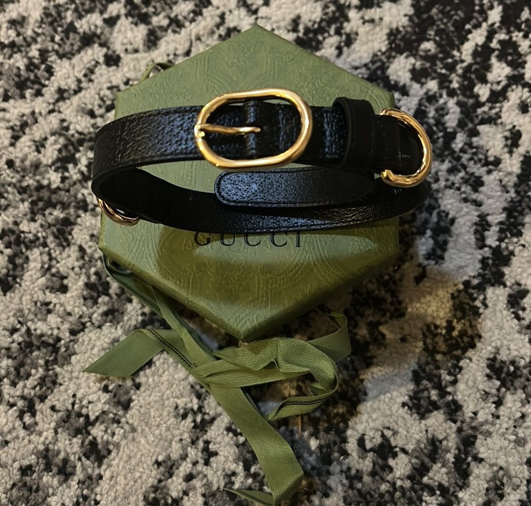 Gucci Gucci Pet Leather Collar size M Size ONE SIZE - 1 Thumbnail