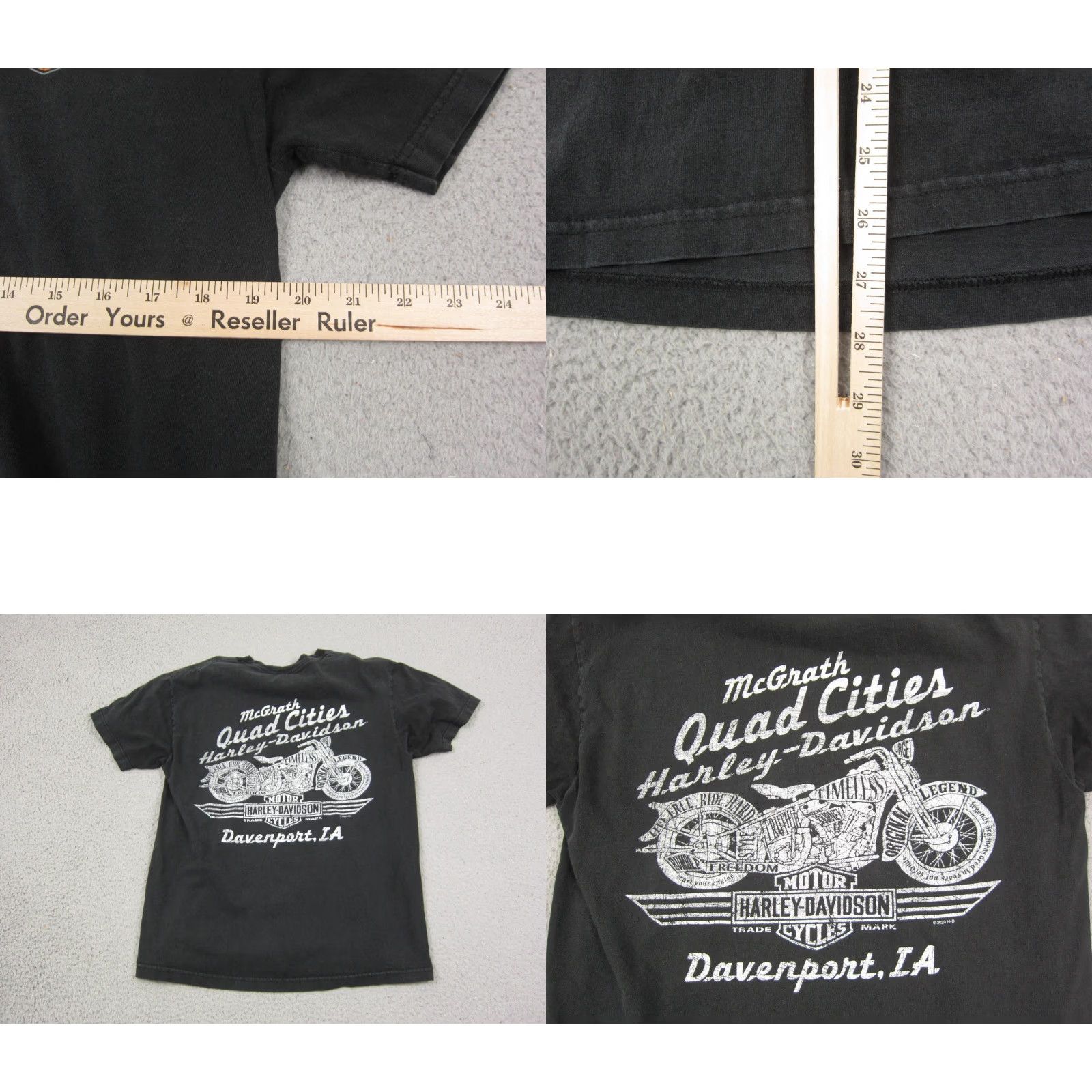 Harley Davidson Harley-Davidson Shirt Mens L Black I Got Mine T-Shirt Logo Vintage: No Size US L / EU 52-54 / 3 - 8 Thumbnail