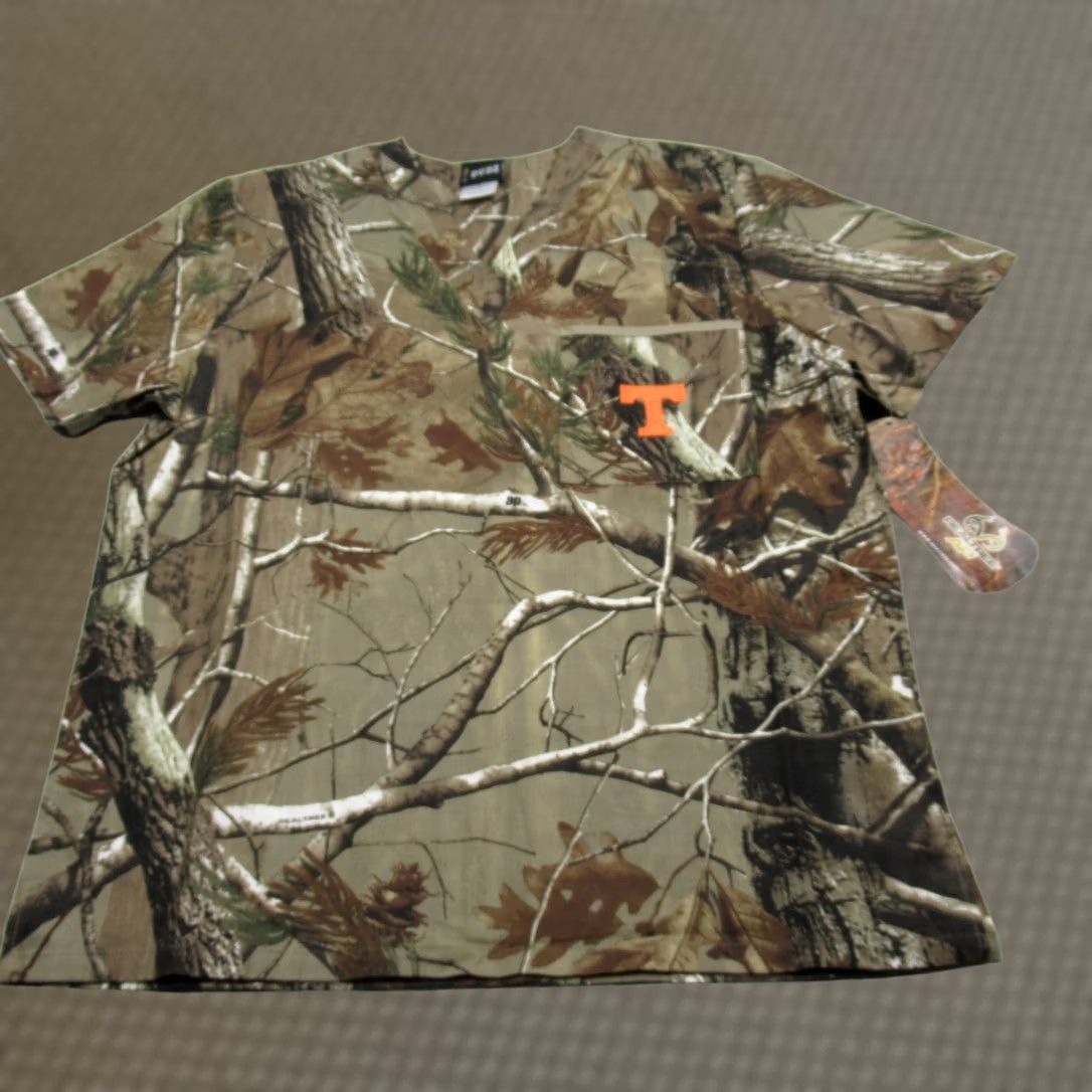 Realtree Scrub Dudz Realtree Scrub Shirt Mens S Green Camouflage Fits Large Medical Nurse Uniform NEW Size US S / EU 44-46 / 1 - 1 Thumbnail