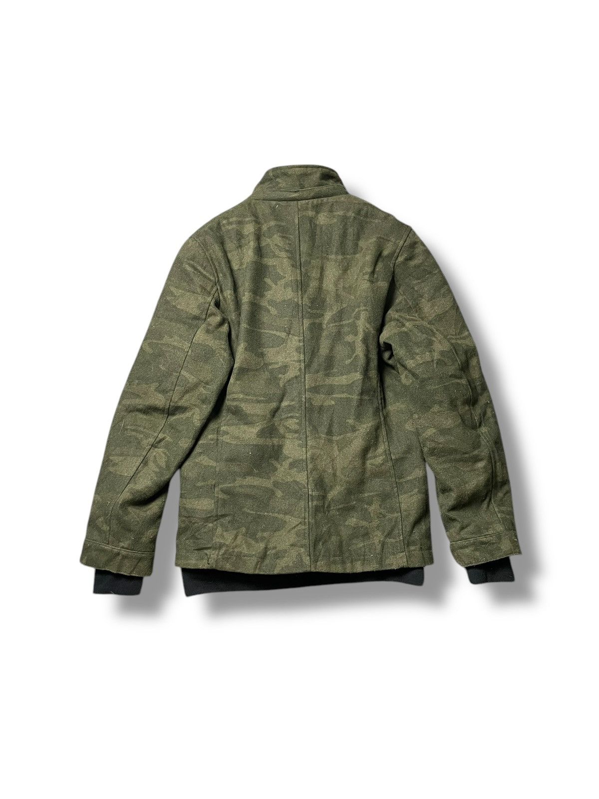 Japanese Brand × Vintage Unlimited Ability Camo Military Wool Jacket (45) Size US XL / EU 56 / 4 - 3 Thumbnail