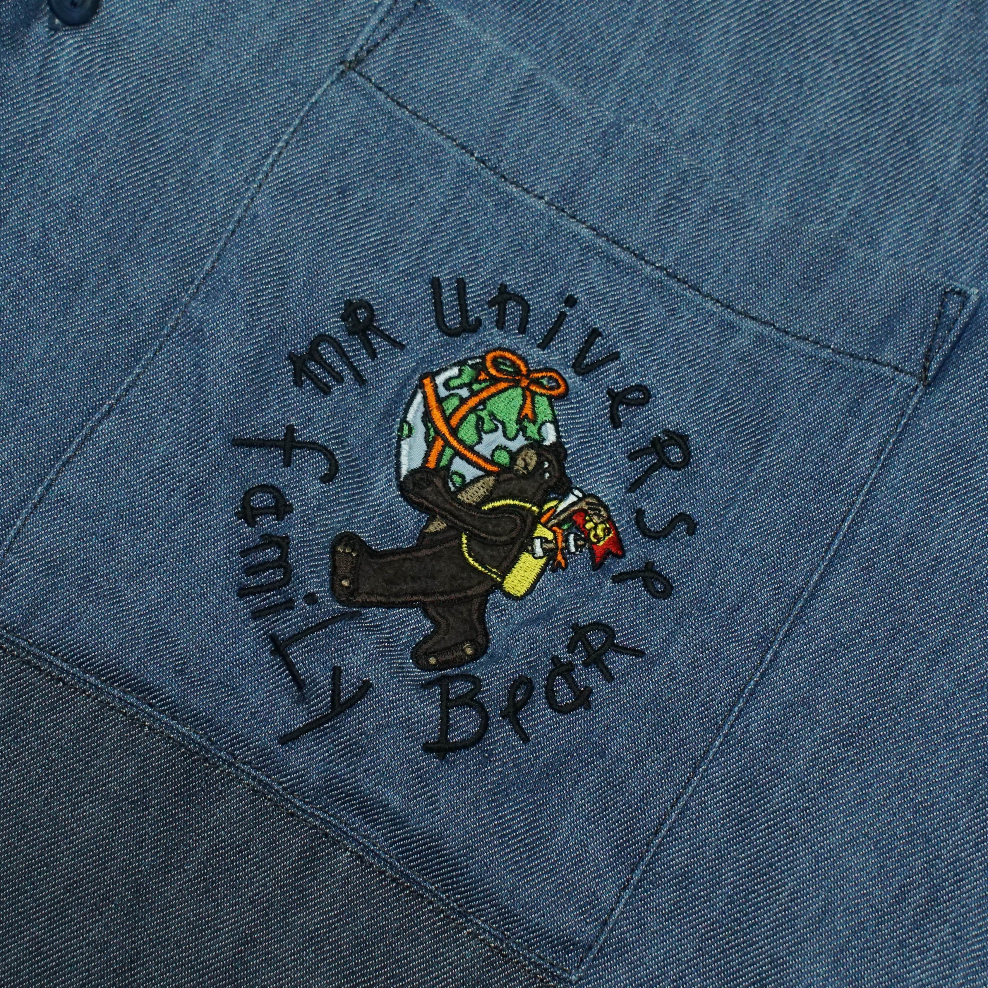 Jean Charles De Castelbajac *NoTariff Jean Charles De Castelbajac Denim Shirt Size US M / EU 48-50 / 2 - 5 Thumbnail
