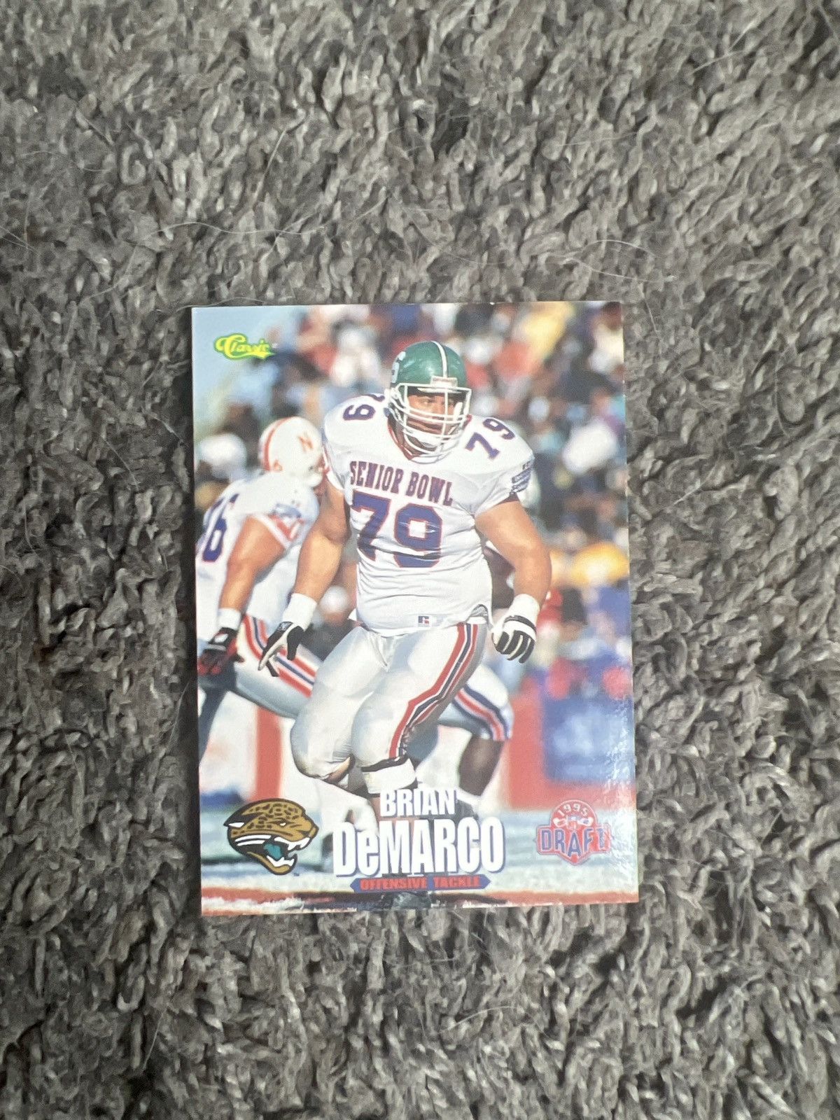 NFL 1995 Classic #60 Brian DeMarco Card Size ONE SIZE - 1 Thumbnail