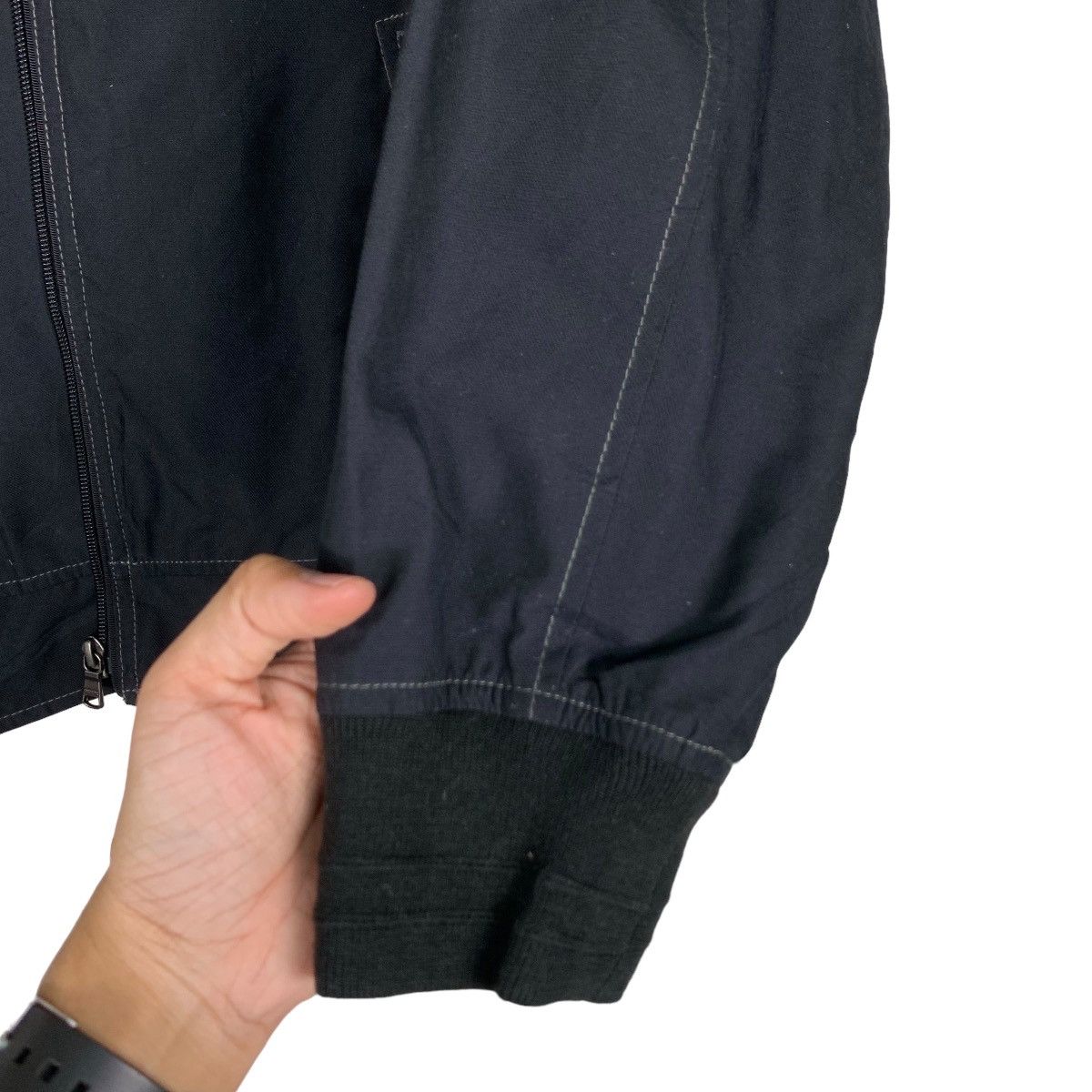 Japanese Brand CROCODILE Poly Nylon Casual Light Jacket #0973-C43 Size US L / EU 52-54 / 3 - 13 Thumbnail