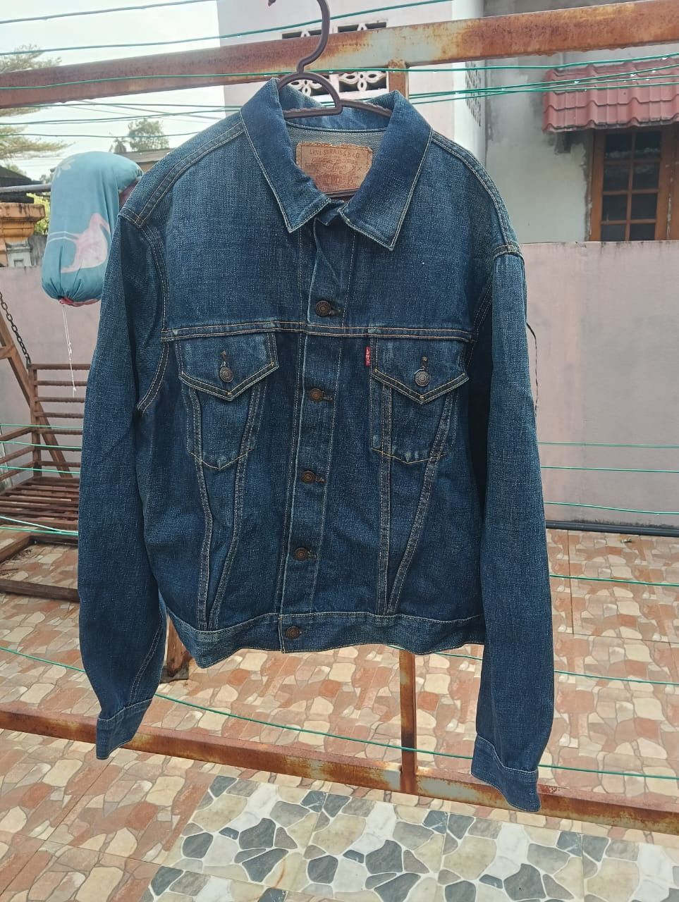 Levi's Vintage Levis 557xx Jacket 42 Made in Japan Size US XS / EU 42 / 0 - 3 Thumbnail
