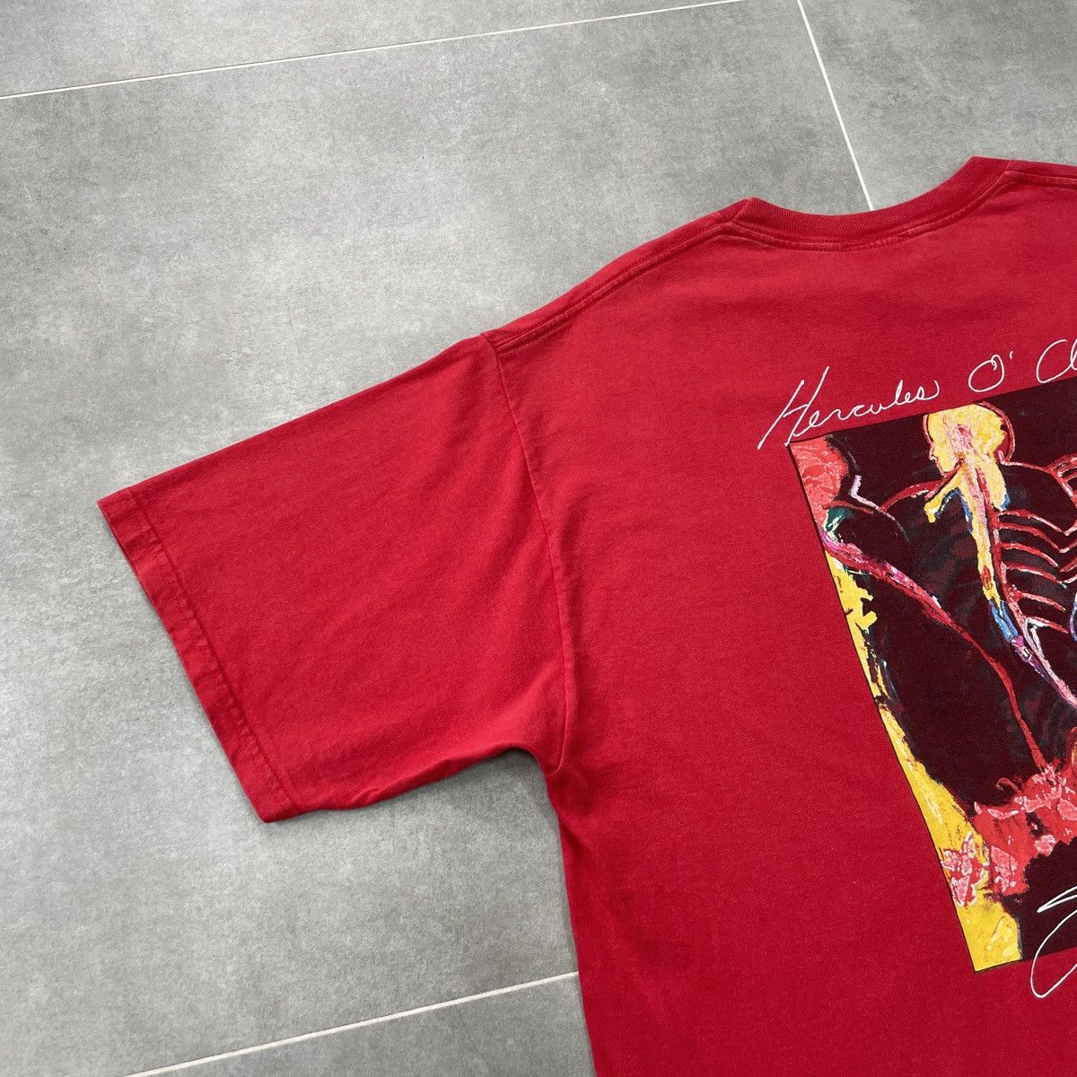 Planet Hollywood × Vintage Planet Hollywood 1991 Hercules O'clock Stallone T-Shirt Size US XL / EU 56 / 4 - 11 Thumbnail