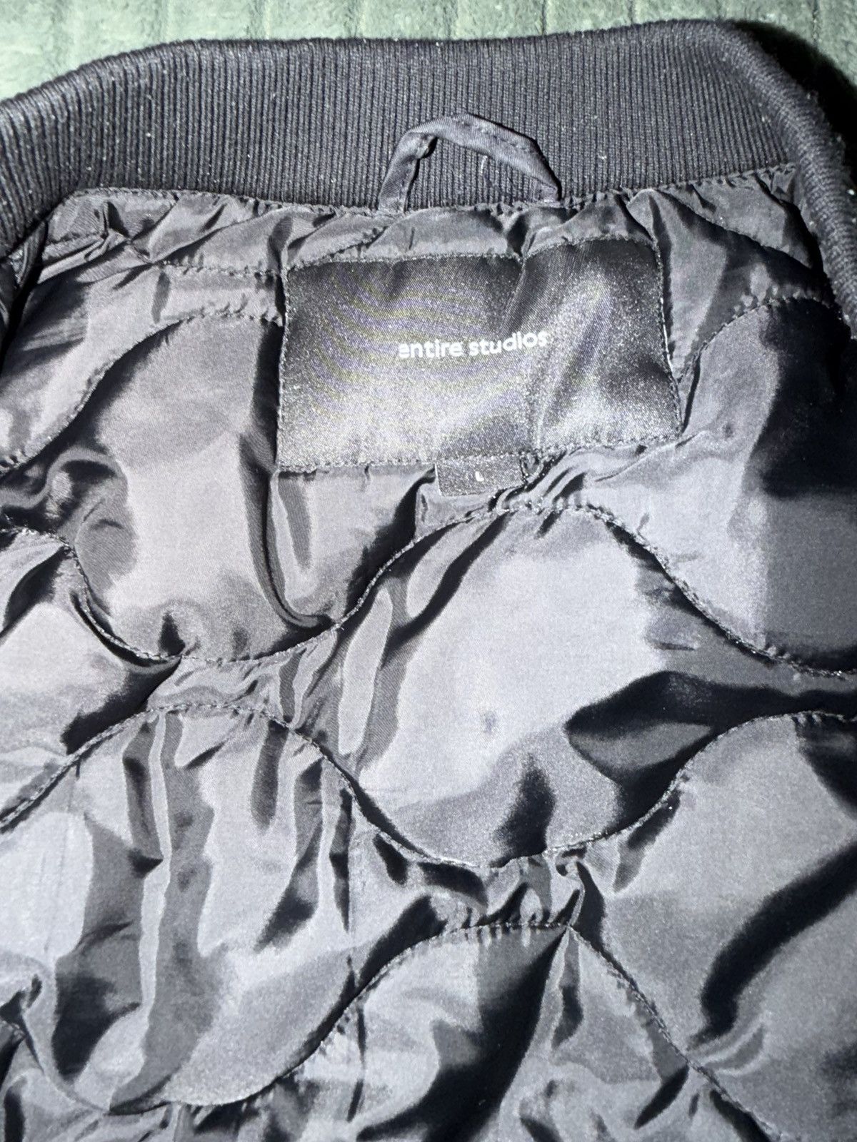 Entire Studios ENTIRE STUDIOS A-2 BOMBER BLACK Size US L / EU 52-54 / 3 - 5 Thumbnail