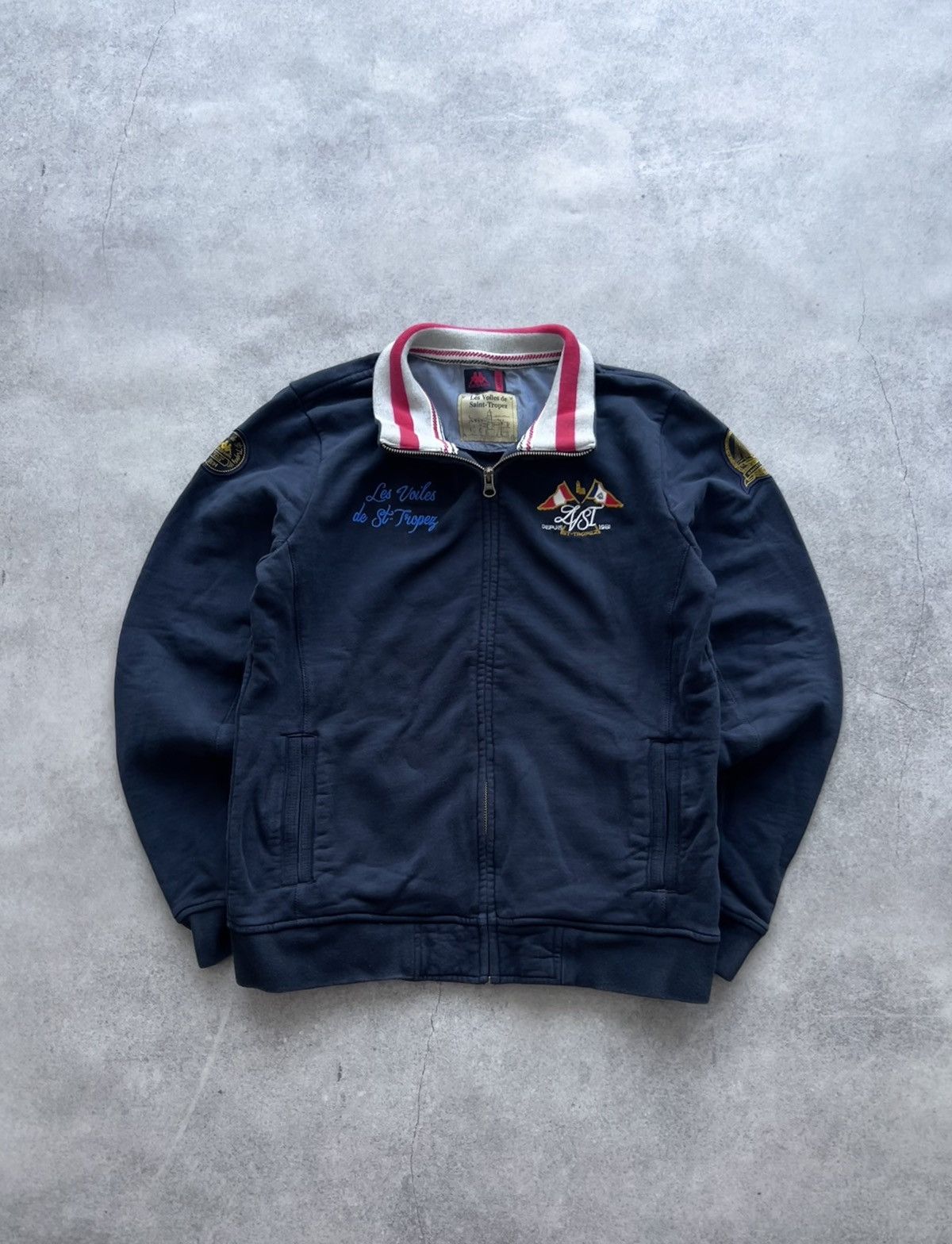 Kappa × Rugby Ralph Lauren × Vintage Vintage Kappa Las Voiles de Saint-Tropez zip-sweatshirt Size US M / EU 48-50 / 2 - 1 Thumbnail
