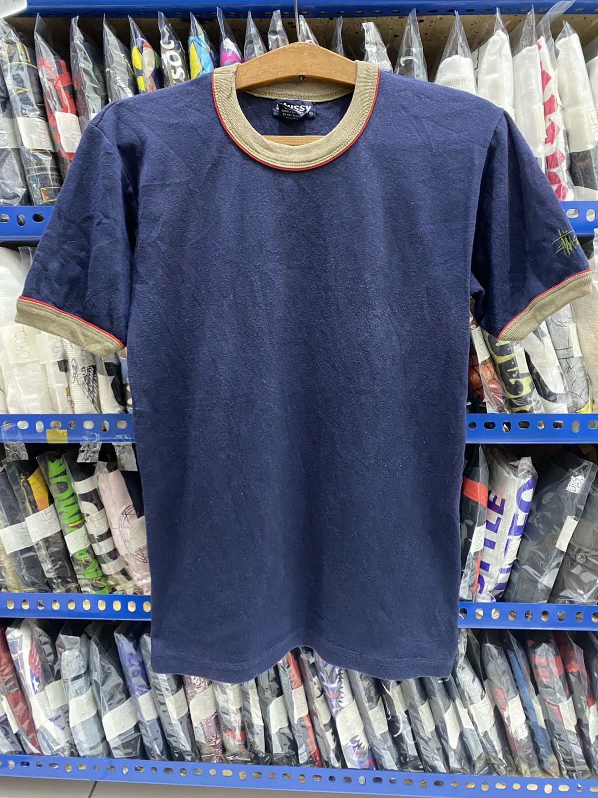 Stussy VINTAGE RINGER STUSSY Size US S / EU 44-46 / 1 - 1 Thumbnail
