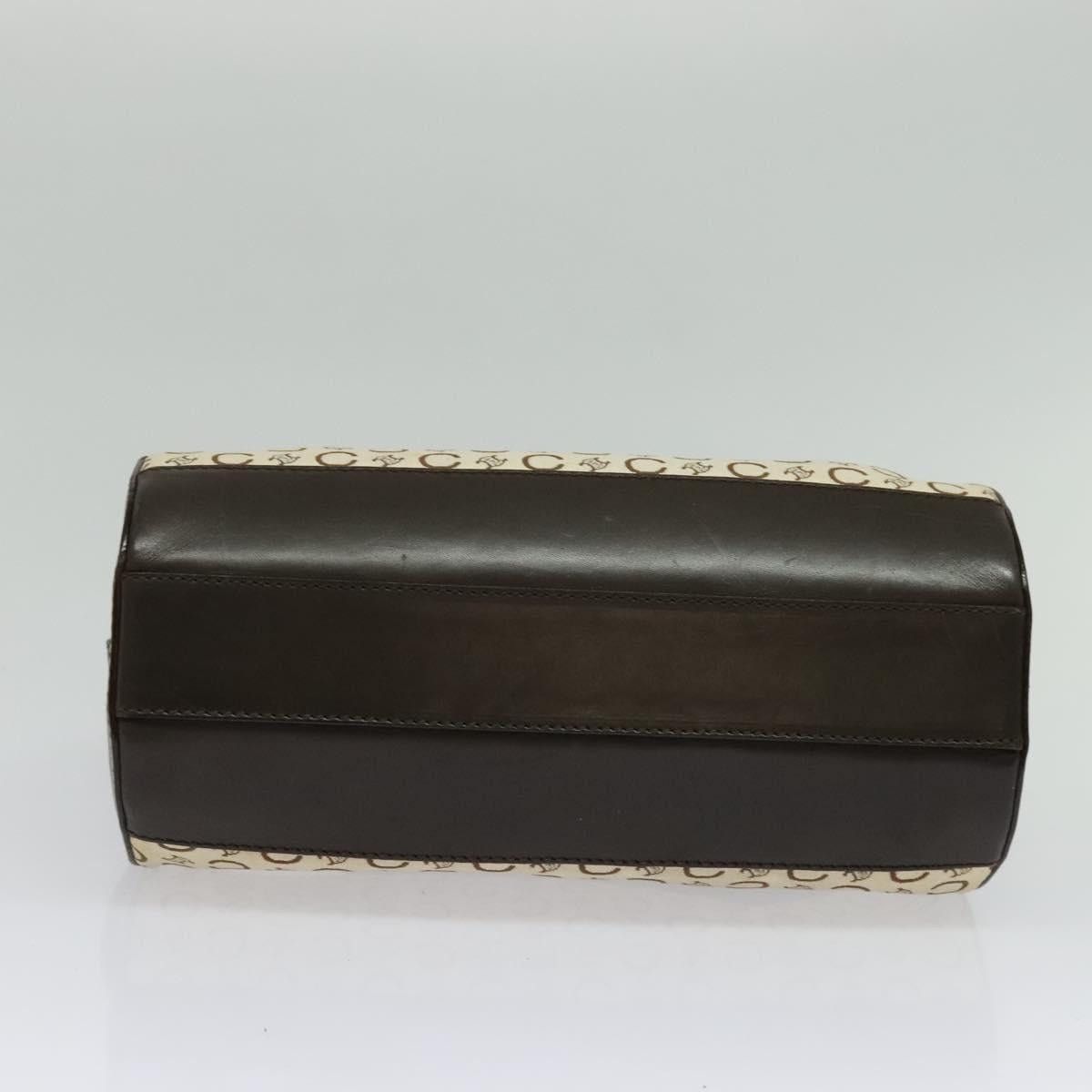 Celine CELINE C Macadam Canvas Shoulder Bag Beige Gold Size ONE SIZE - 9 Thumbnail