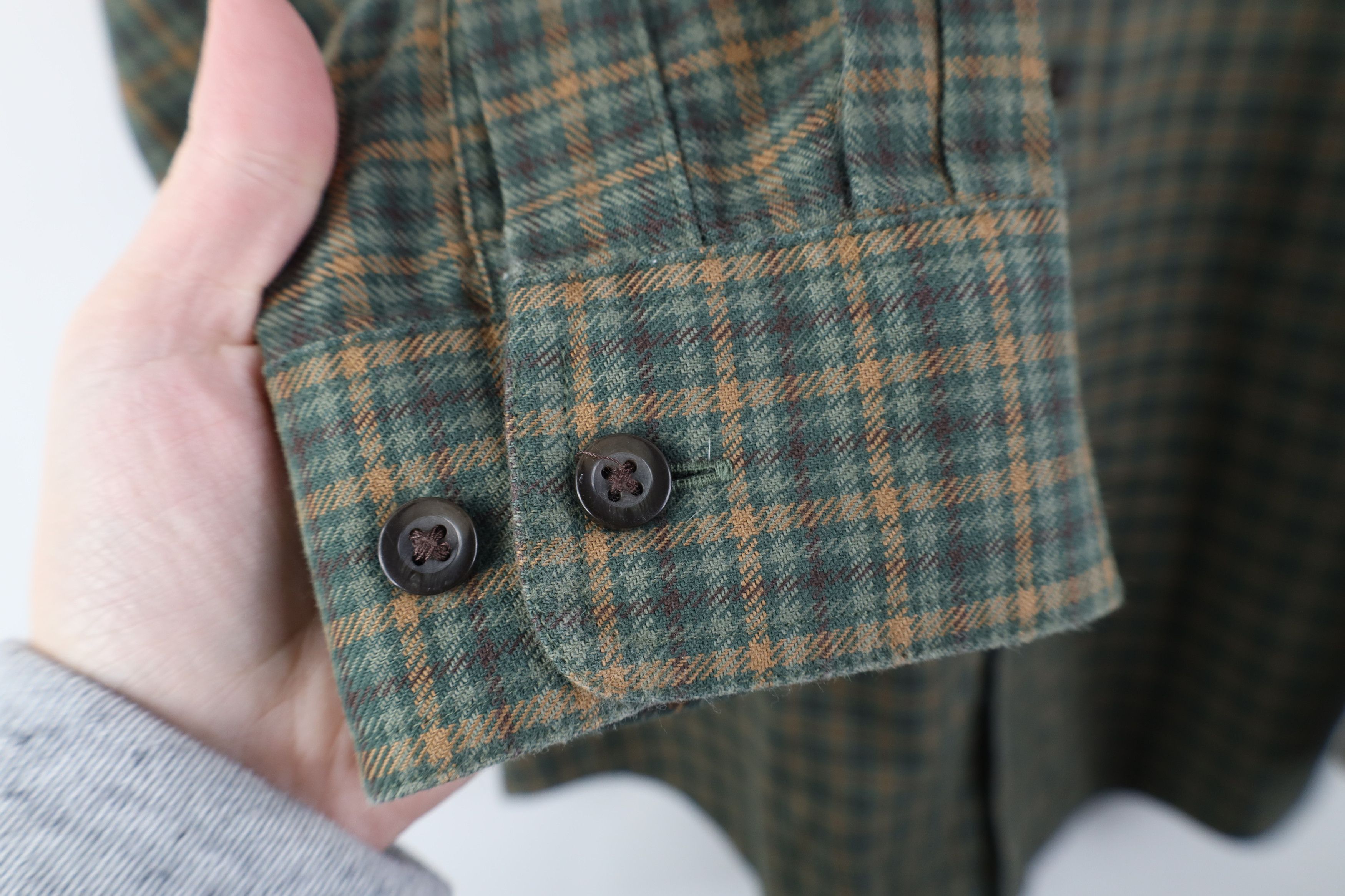 L.L. Bean Vintage LL Bean Flannel Collared Button Down Shirt Plaid Size US M / EU 48-50 / 2 - 6 Thumbnail