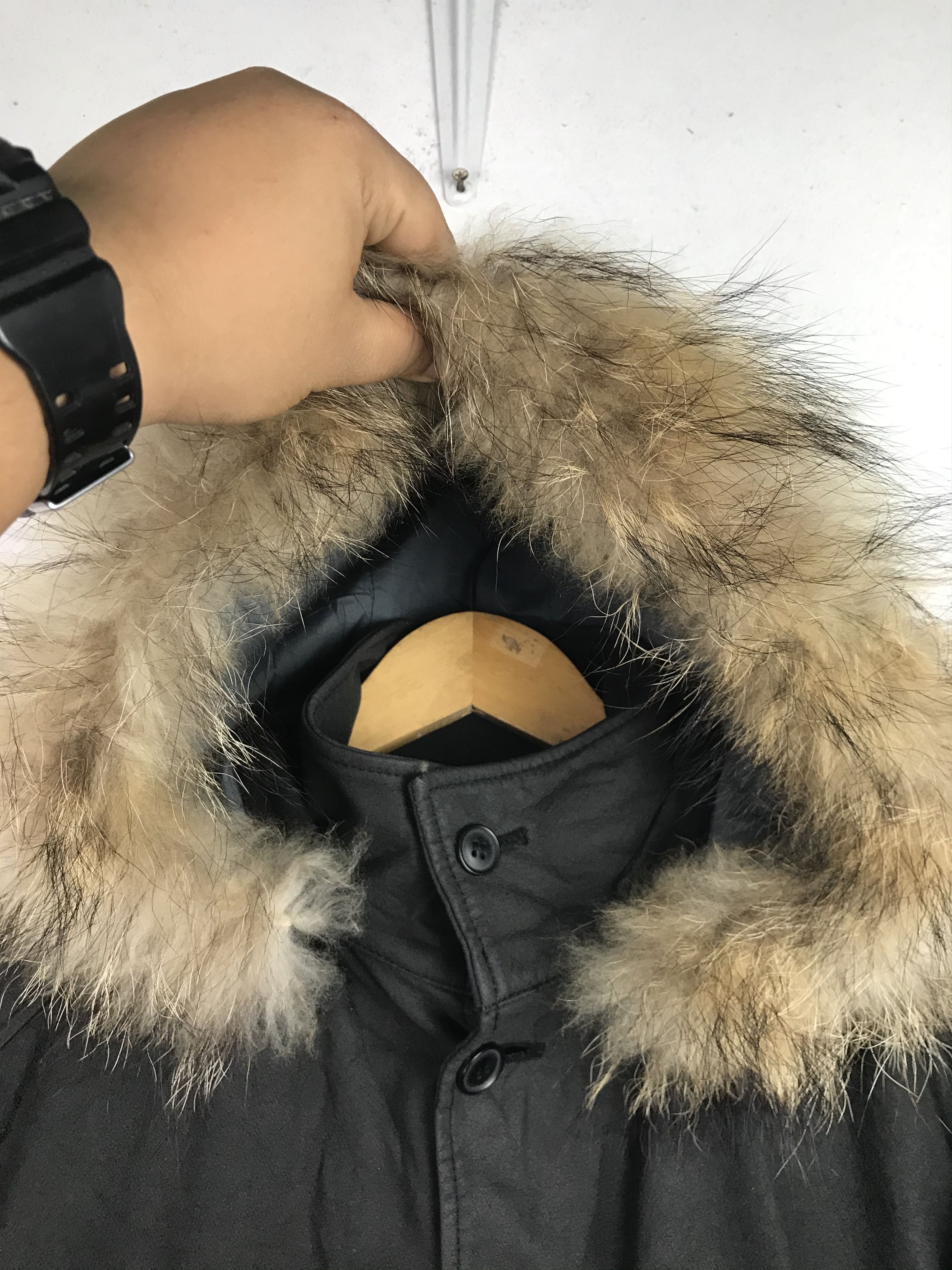 Calvin Klein Vintage Calvin Klein Homme Mohair Parka Jacket Size US M / EU 48-50 / 2 - 5 Thumbnail