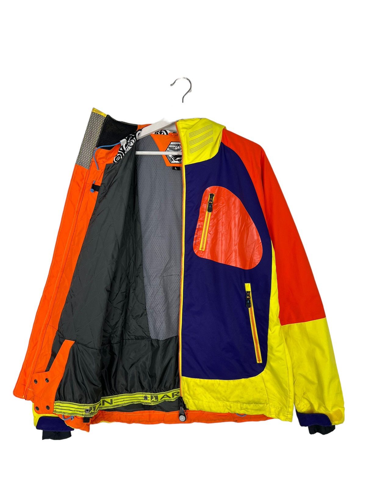 Japanese Brand × Sports Specialties ARBN SNOWBOARDS WARRIORS OF FREEDOM BLOCK COLOR SKI JACKET Size US L / EU 52-54 / 3 - 6 Thumbnail