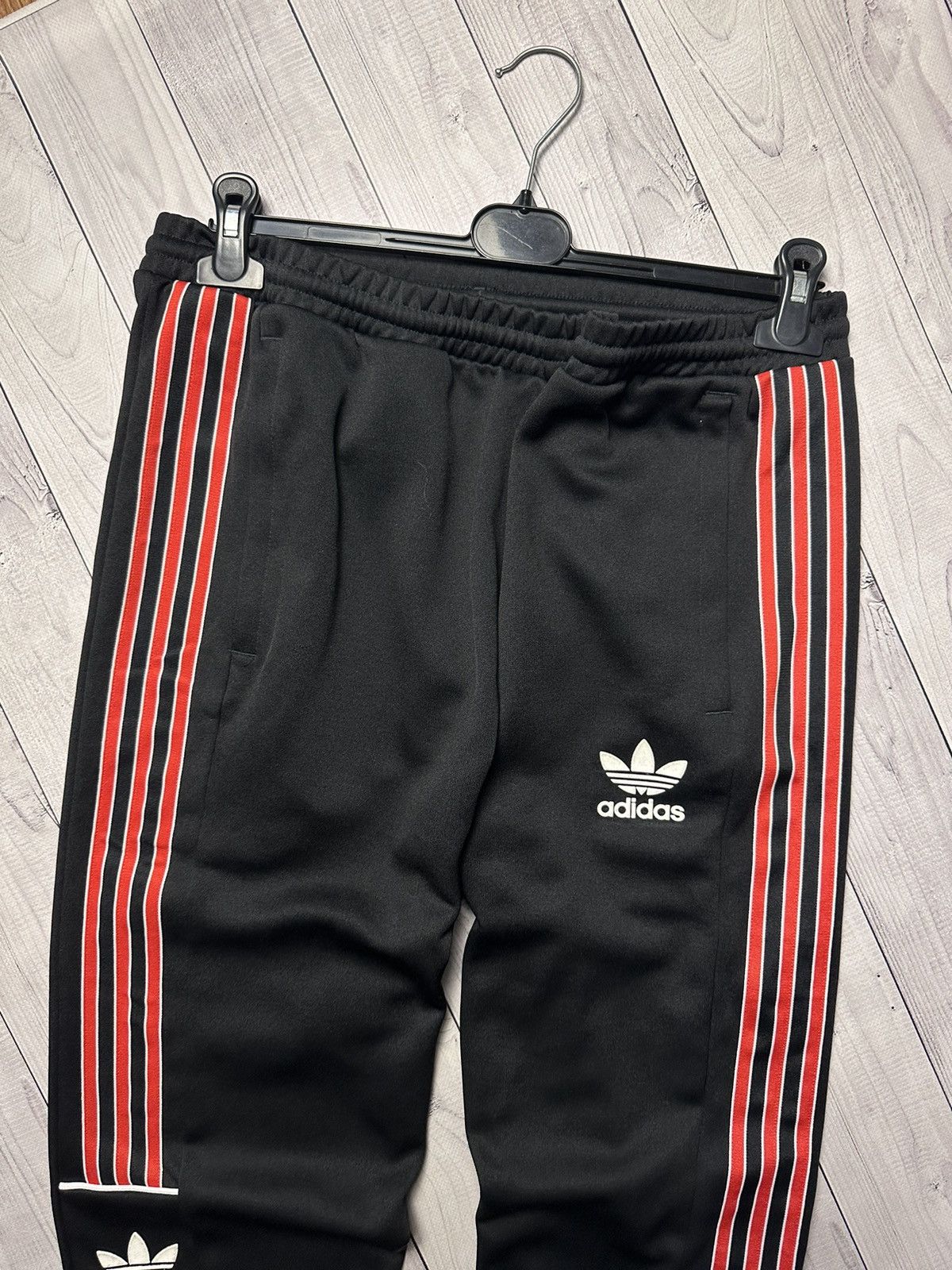 Vintage Vintage retro Manchester United Adidas soccer joggers size L Size US 34 / EU 50 - 3 Thumbnail