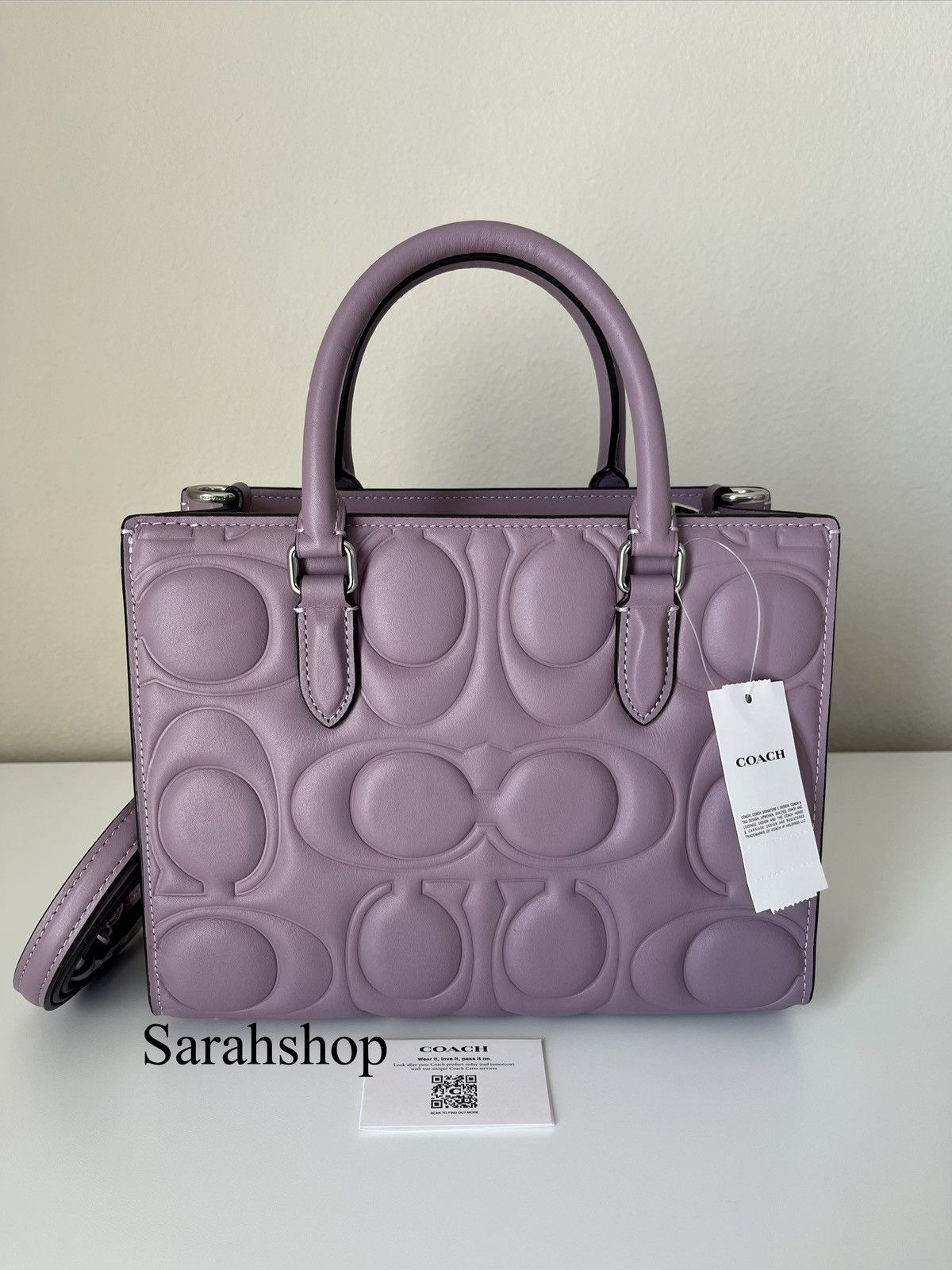 Coach Coach Maggie Small Tote Bag In Signature Leather Size ONE SIZE - 3 Thumbnail