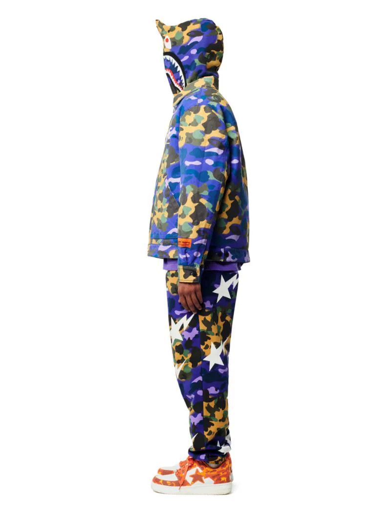 Heron Preston o1mle0924 Camouflage Worker Jacket in Multicolor Size US XXS / EU 40 - 3 Thumbnail