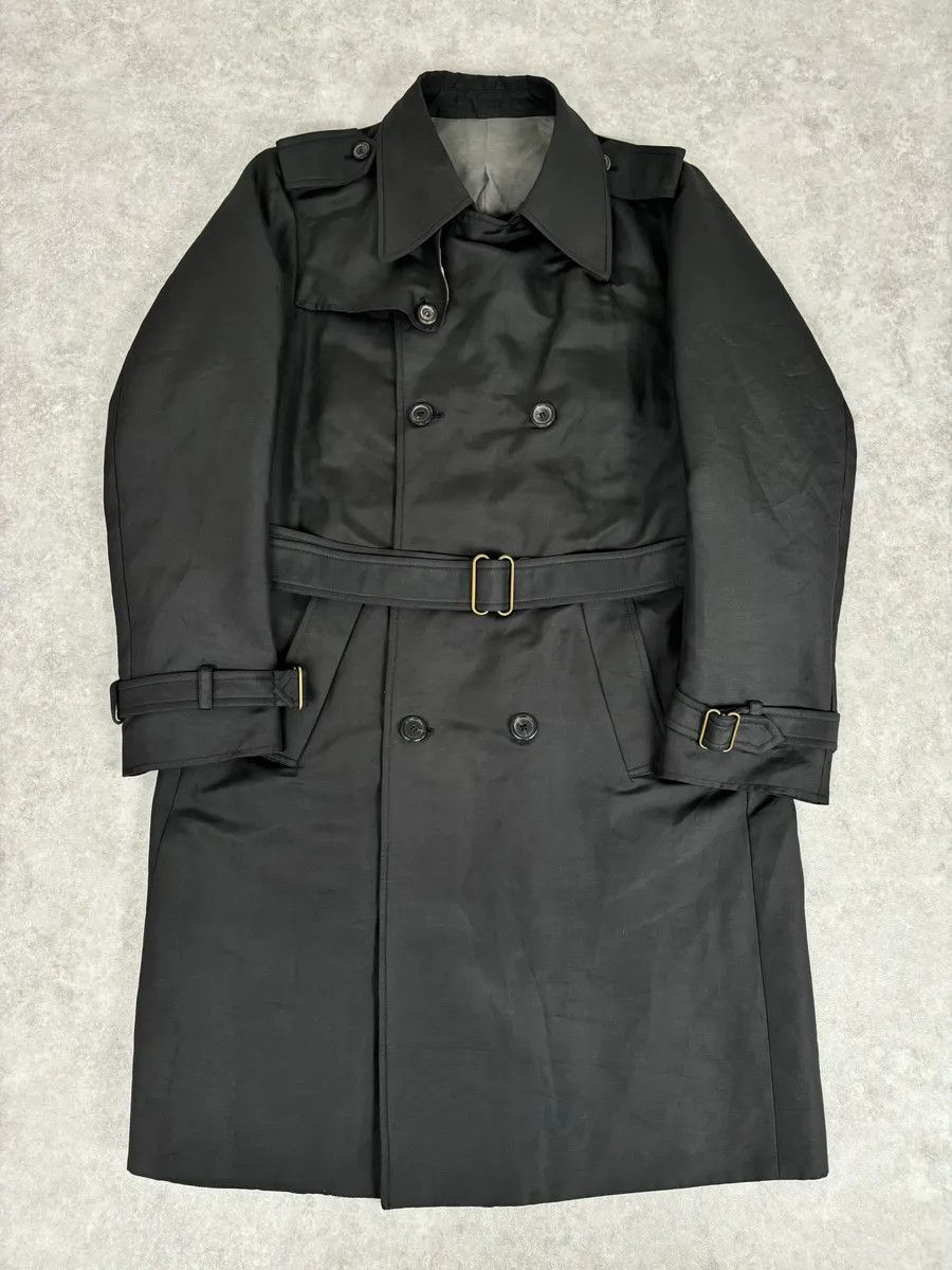 Saint Laurent Paris AW2007 Yves Saint Laurent Black Classy Trench Coat Size US M / EU 48-50 / 2 - 1 Thumbnail