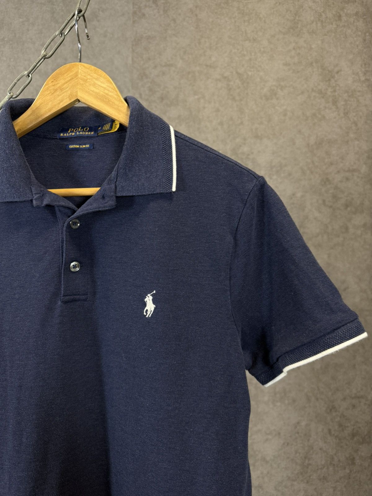 Polo Ralph Lauren Polo Ralph Lauren designer logo polo tee Size US M / EU 48-50 / 2 - 2 Thumbnail