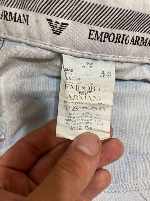 Vintage Vintage Armani Jeans Indigo 007 Series Denim | Grailed