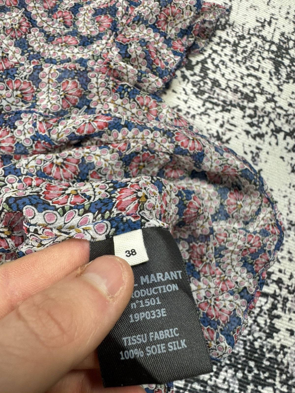 Designer × Isabel Marant Isabel Marant shirt Top Silk Womens Colorful Size US M / EU 48-50 / 2 - 5 Thumbnail