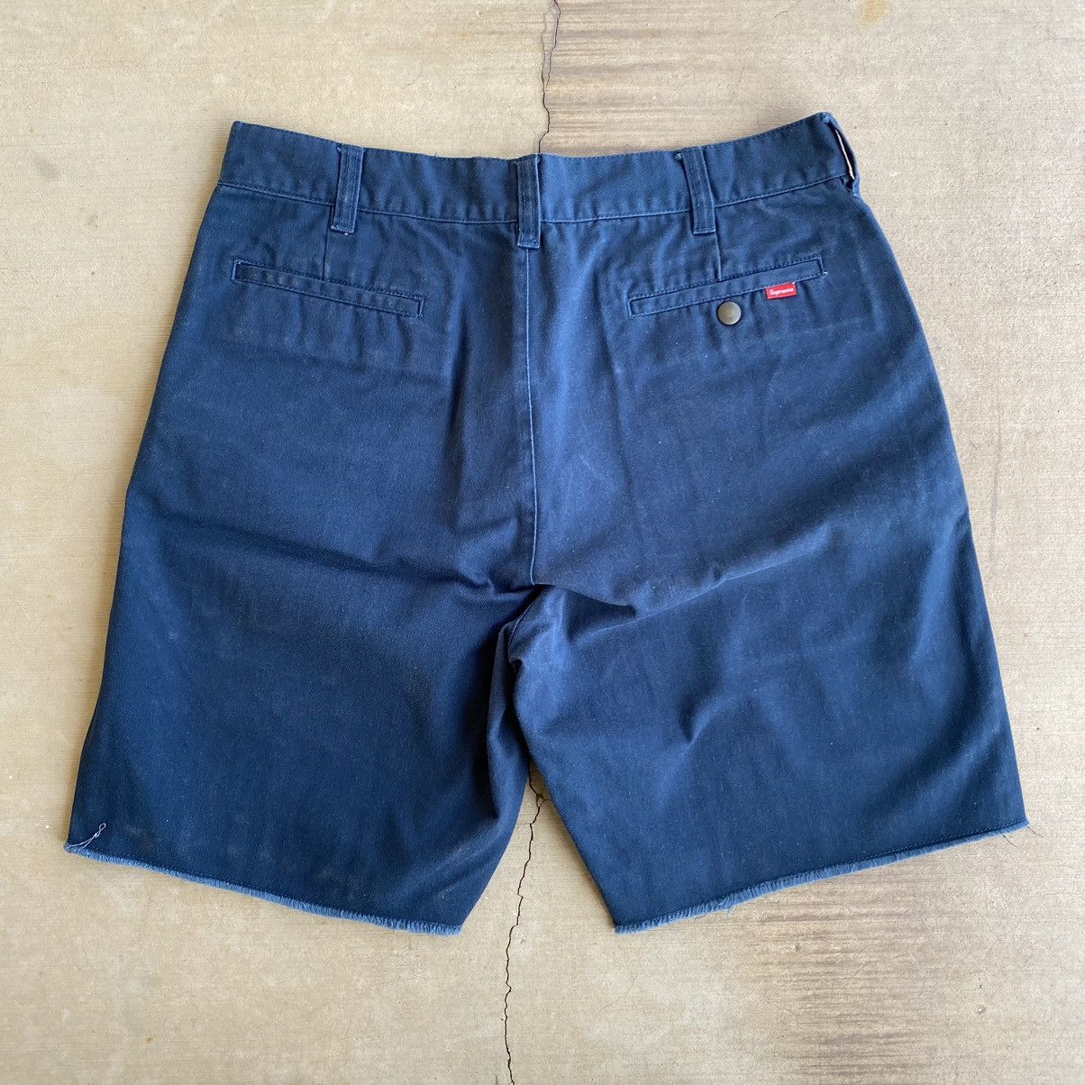 Supreme Supreme People = Sh*t Work Shorts 2018 Light Navy Slipknot Size US 32 / EU 48 - 4 Thumbnail