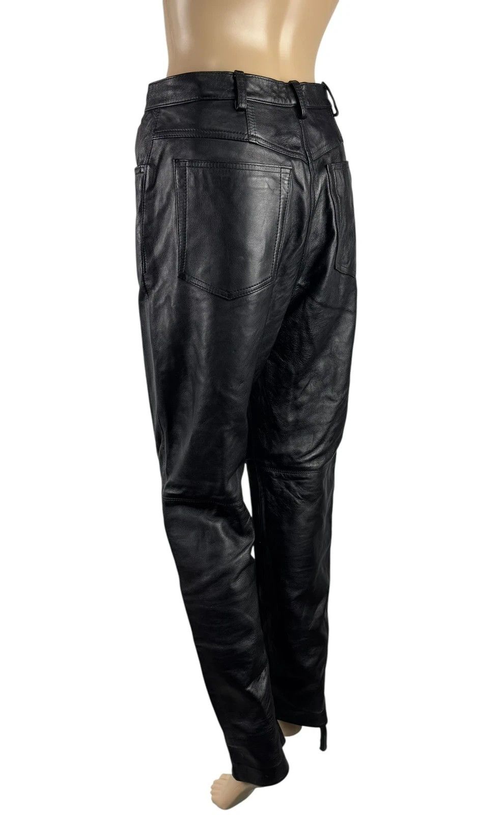 Other Betty Barclay Genuine Leather Pants Vintage size 40 Size 28" / US 6 / IT 42 - 5 Thumbnail