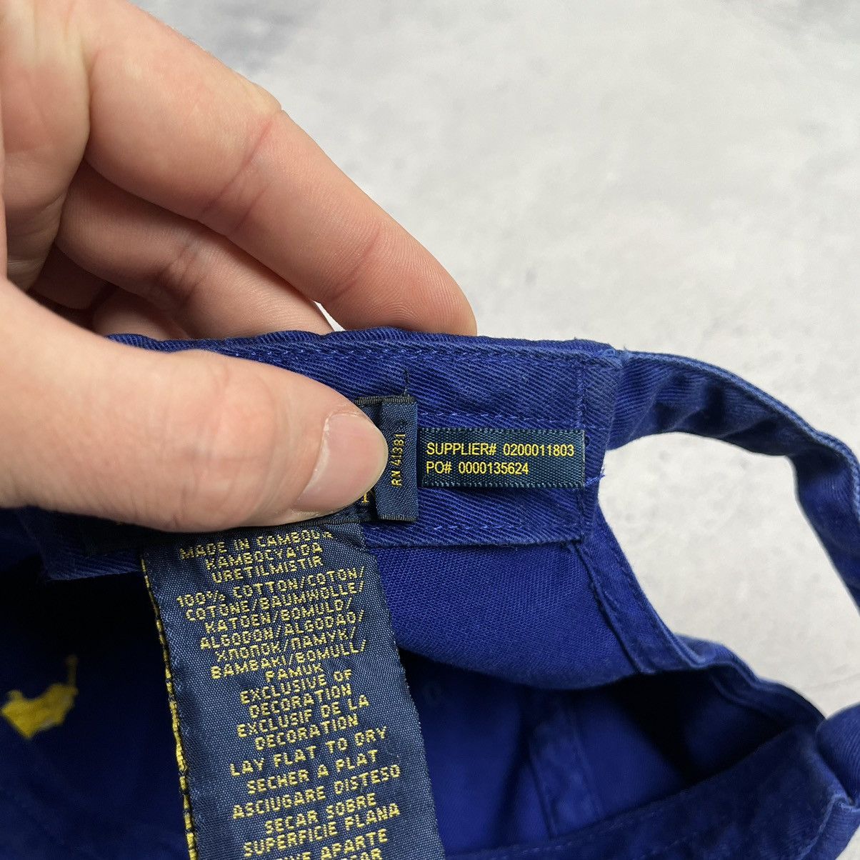 Polo Ralph Lauren Vintage Polo Ralph Lauren y2k yellow pony cap 00’s Size ONE SIZE - 15 Thumbnail