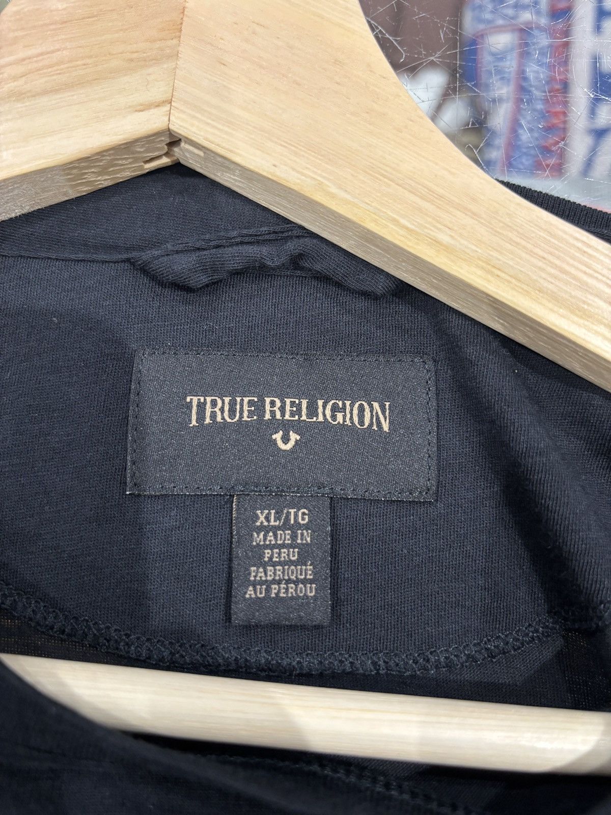 True Religion True Religion Pocket Tee Red/Black Size: XL Size US XL / EU 56 / 4 - 3 Thumbnail