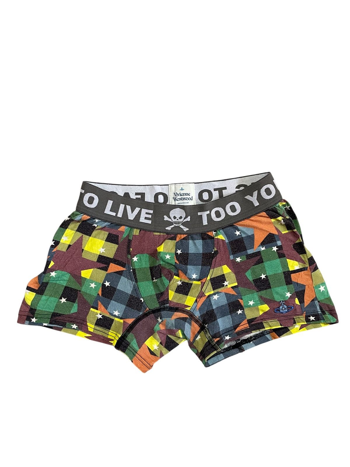 Vivienne Westwood Vivienne Westwood Boxer Underwear Small patchwork multicolor Size 28 - 1 Thumbnail