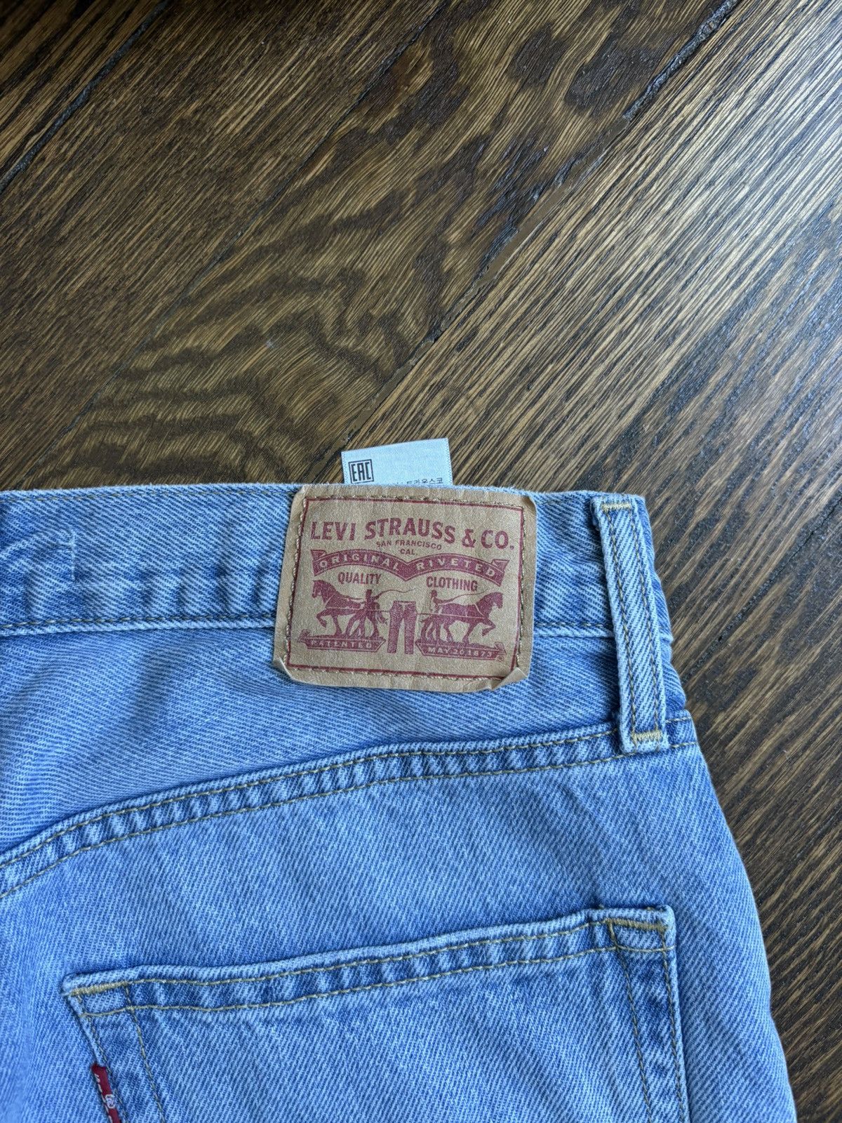 Levi's Levis 94 Baggy Denim Pants Size US 29 - 3 Thumbnail
