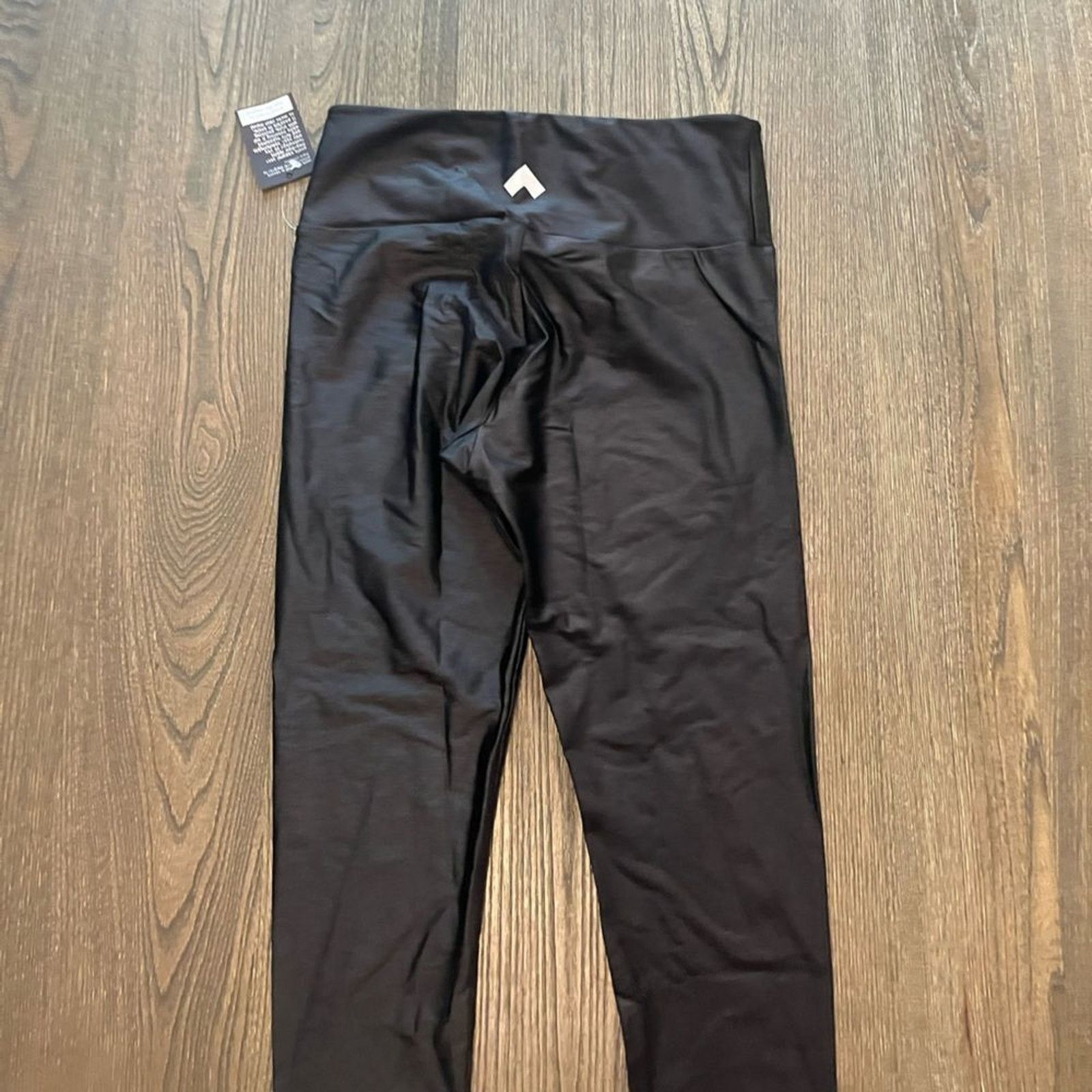 Vintage NWT Onzie Tonal High Rise Athletic Leggings Black Size XL Size 36" / US 14 / IT 50 - 6 Thumbnail