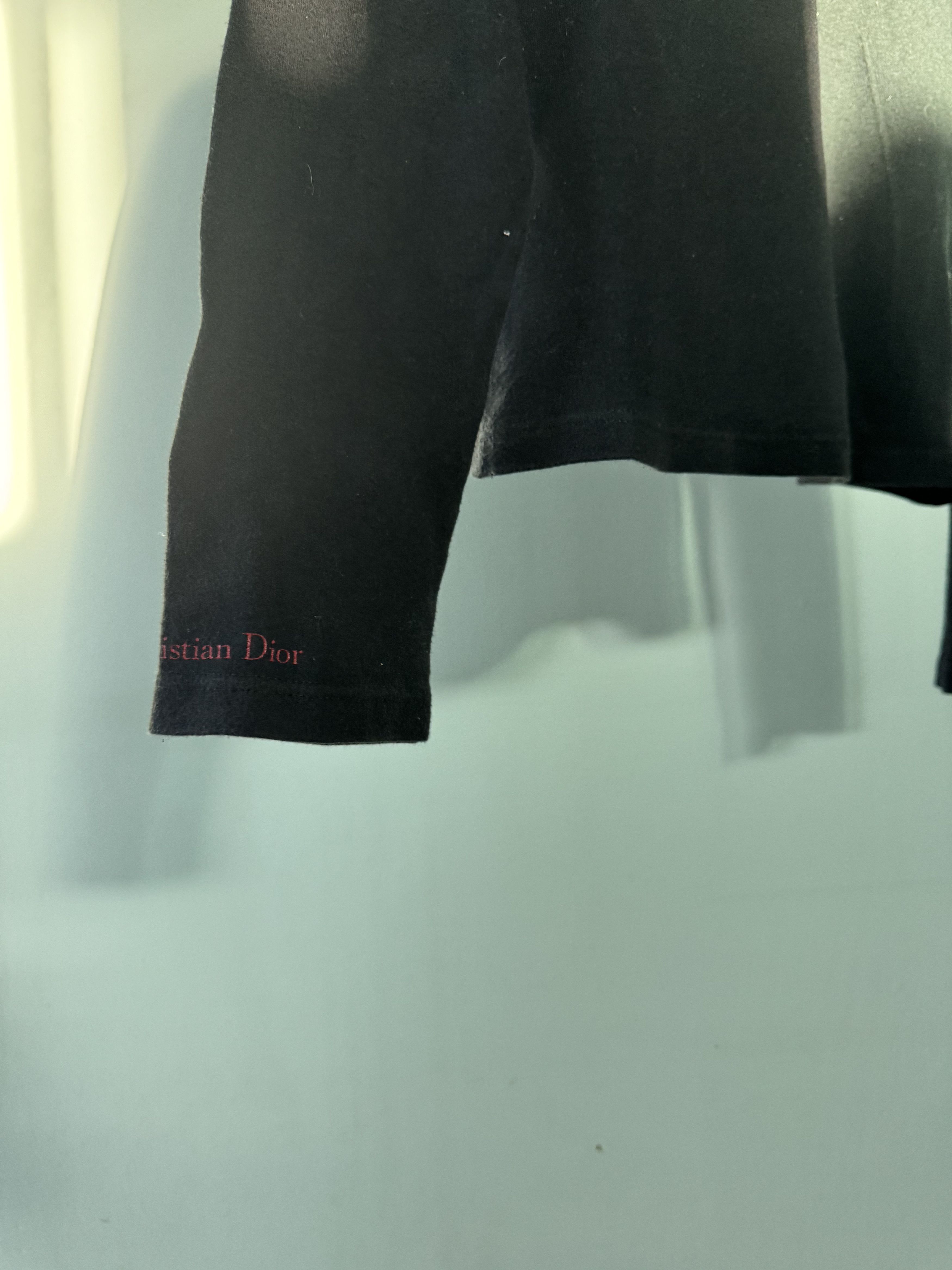 Christian Dior Monsieur Christian Dior " Dior Addict Parfum " Long Sleeve T Shirt Size M / US 6-8 / IT 42-44 - 9 Thumbnail