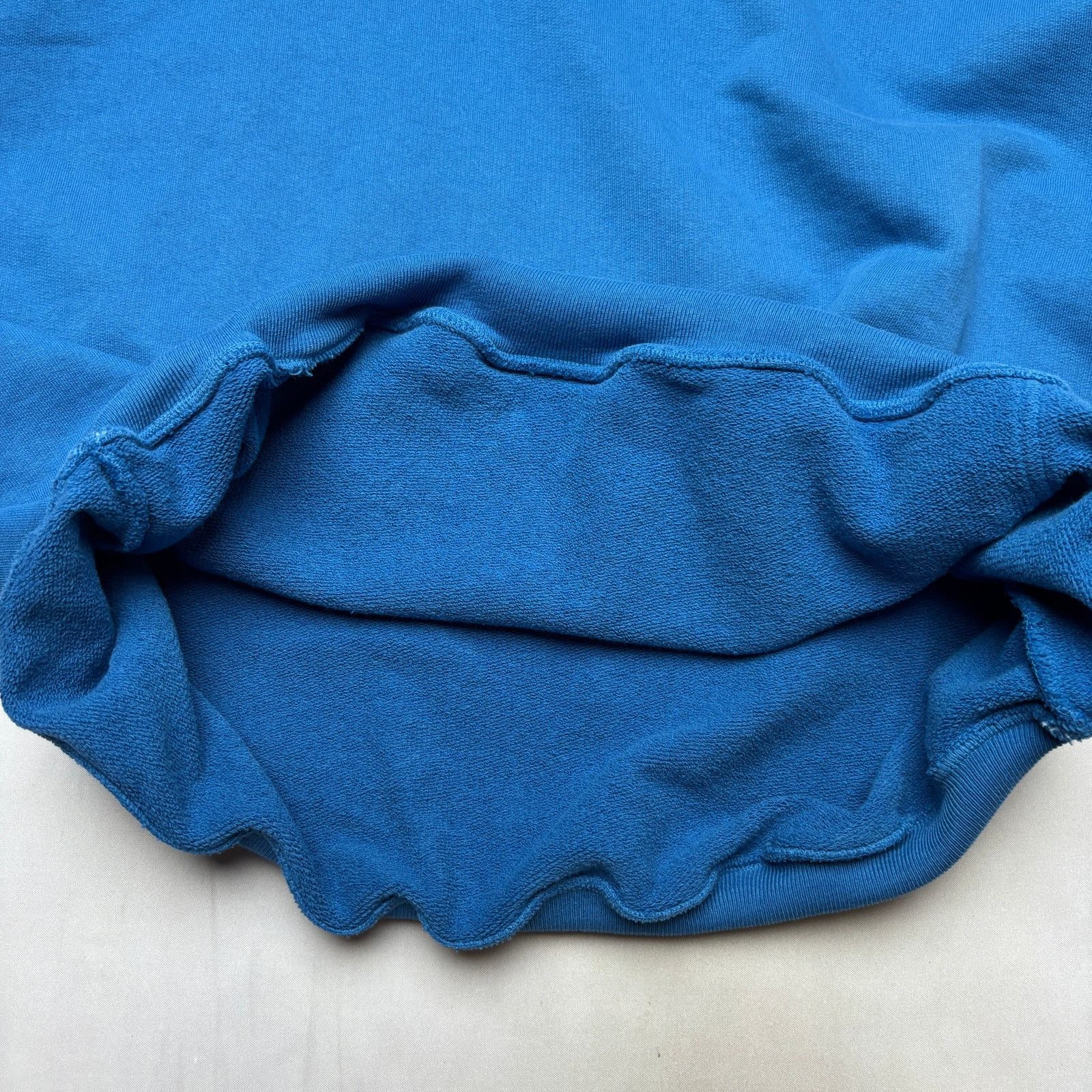 Other Velour Garments Blue Heavyweight Hoodie XL Organic Cotton Size US XL / EU 56 / 4 - 4 Thumbnail