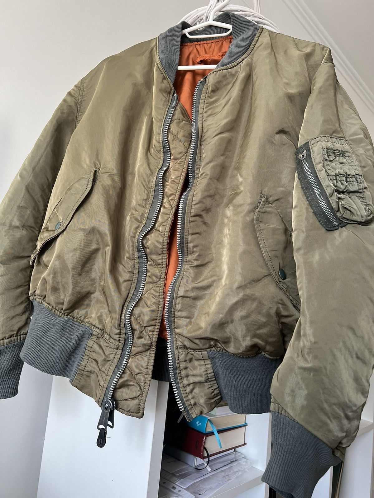 Other Vintage ALPHA Made In Usa USAF MA-1 Bomber Jacket Size US M / EU 48-50 / 2 - 4 Thumbnail