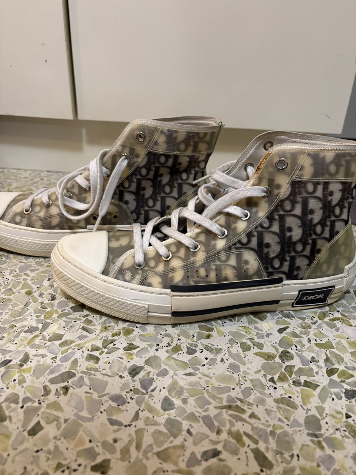 Dior Dior B23 Monogram sneakers Size US 8.5 / EU 41-42 - 1 Thumbnail
