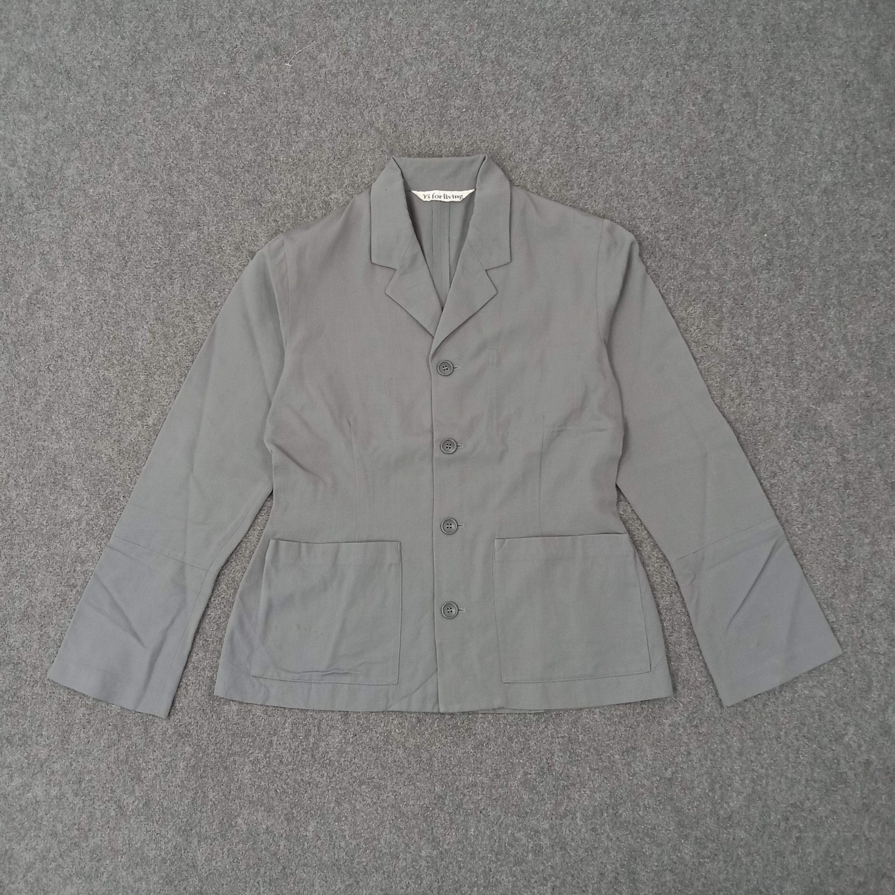 Y's Y's for Living by Yohji Yamamoto Blazer Coat C260N5 Size XS / US 0-2 / IT 36-38 - 1 Thumbnail