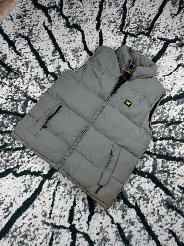Caterpillar Caterpillar Cat L Gray Puffer Vest Size US L / EU 52-54 / 3 - 2 Thumbnail