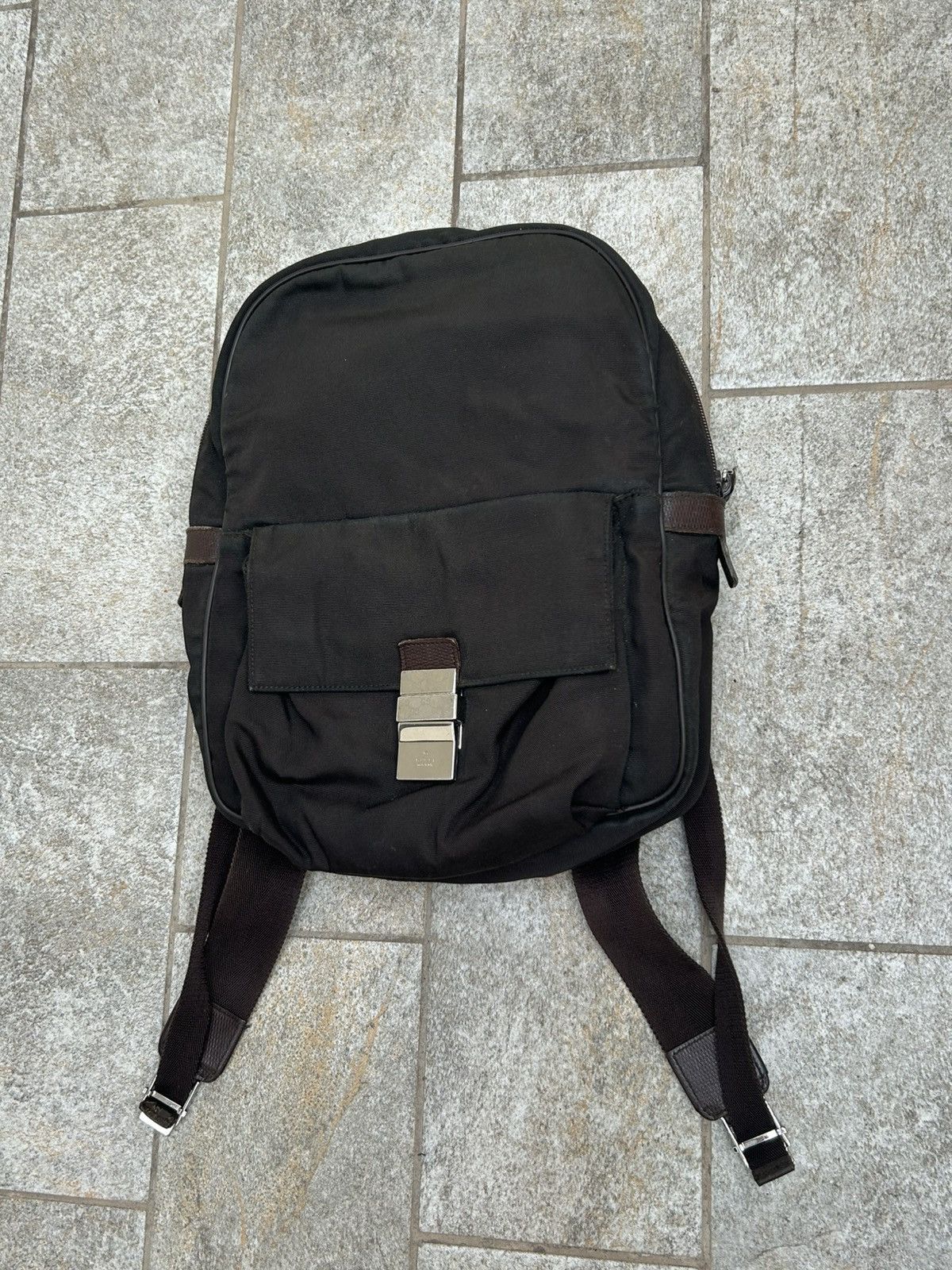 Gucci Backpack Gucci in Nylon Size ONE SIZE - 1 Thumbnail