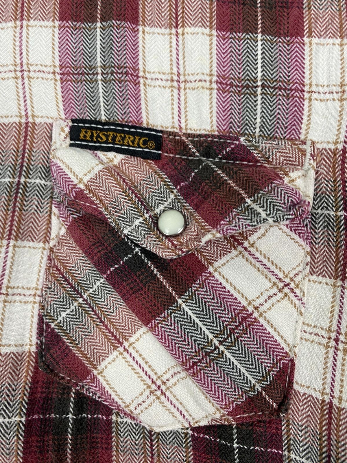 Hysteric Glamour Vintage Hysteric Glamour Stone Button Western Shirt Size S / US 4 / IT 40 - 9 Thumbnail