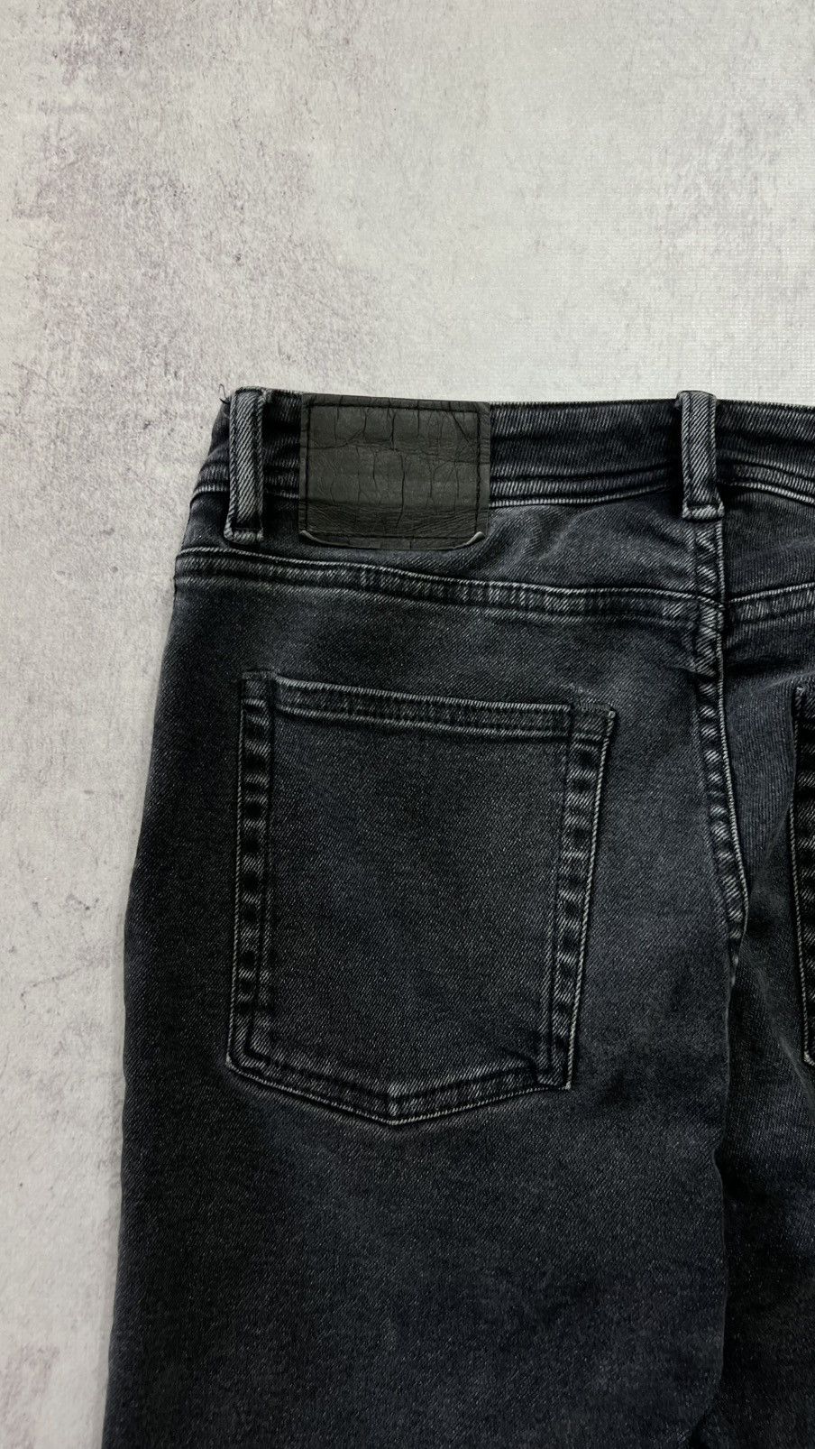 Acne Studios Acne Studios Bla Konst Peg Used blk jeans denim pants Size 29" - 12 Thumbnail