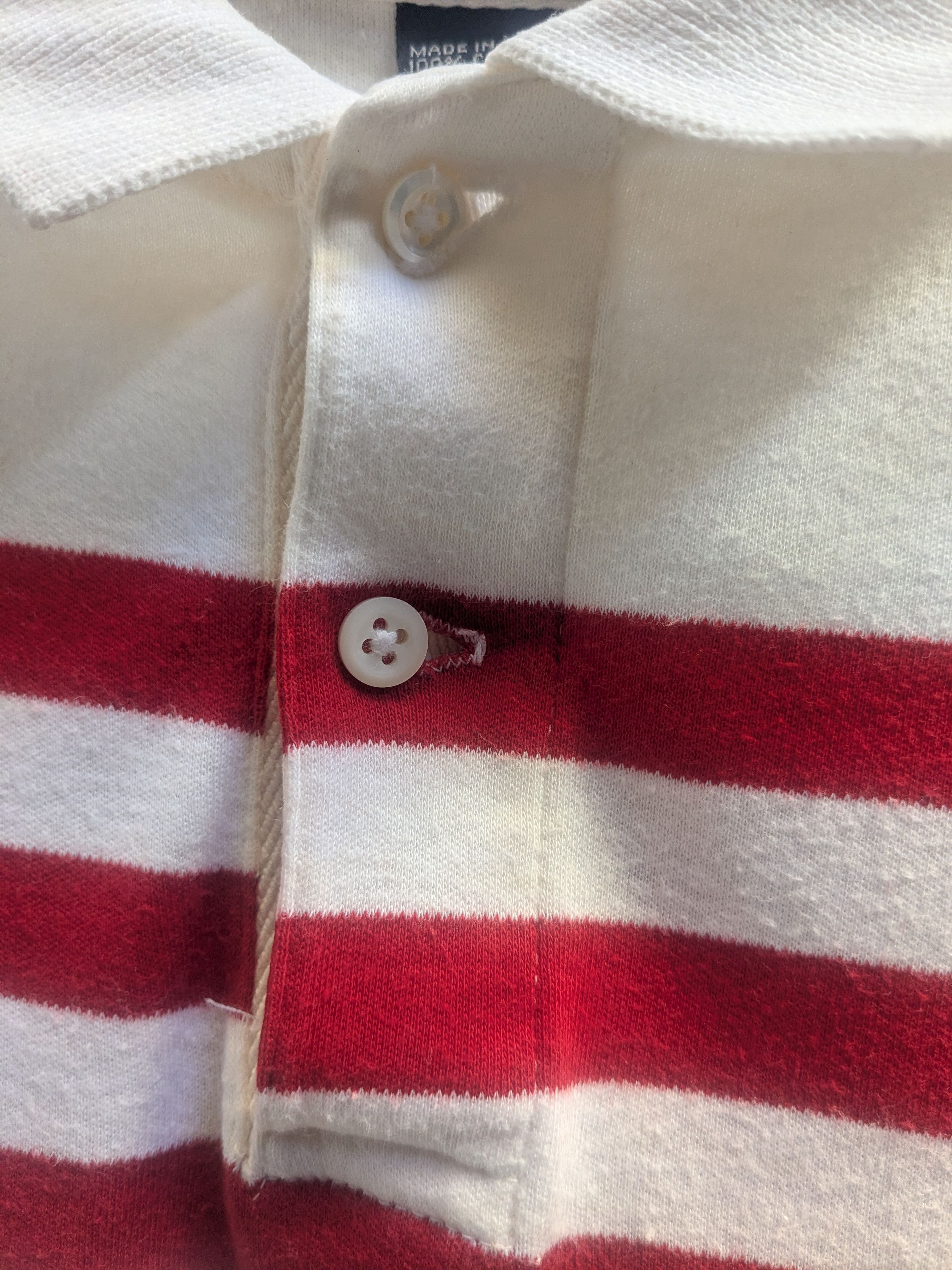 Polo Ralph Lauren polo Ralph Lauren 90's polo shirt multicolor made in usal Size US XL / EU 56 / 4 - 3 Thumbnail