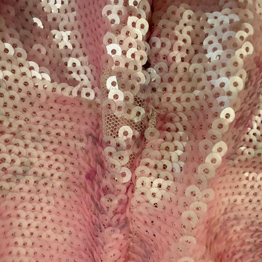 LoveShackFancy LoveShackFancy Stasia Sequin Dress in Pink, Size US 4 Size S / US 4 / IT 40 - 8 Thumbnail