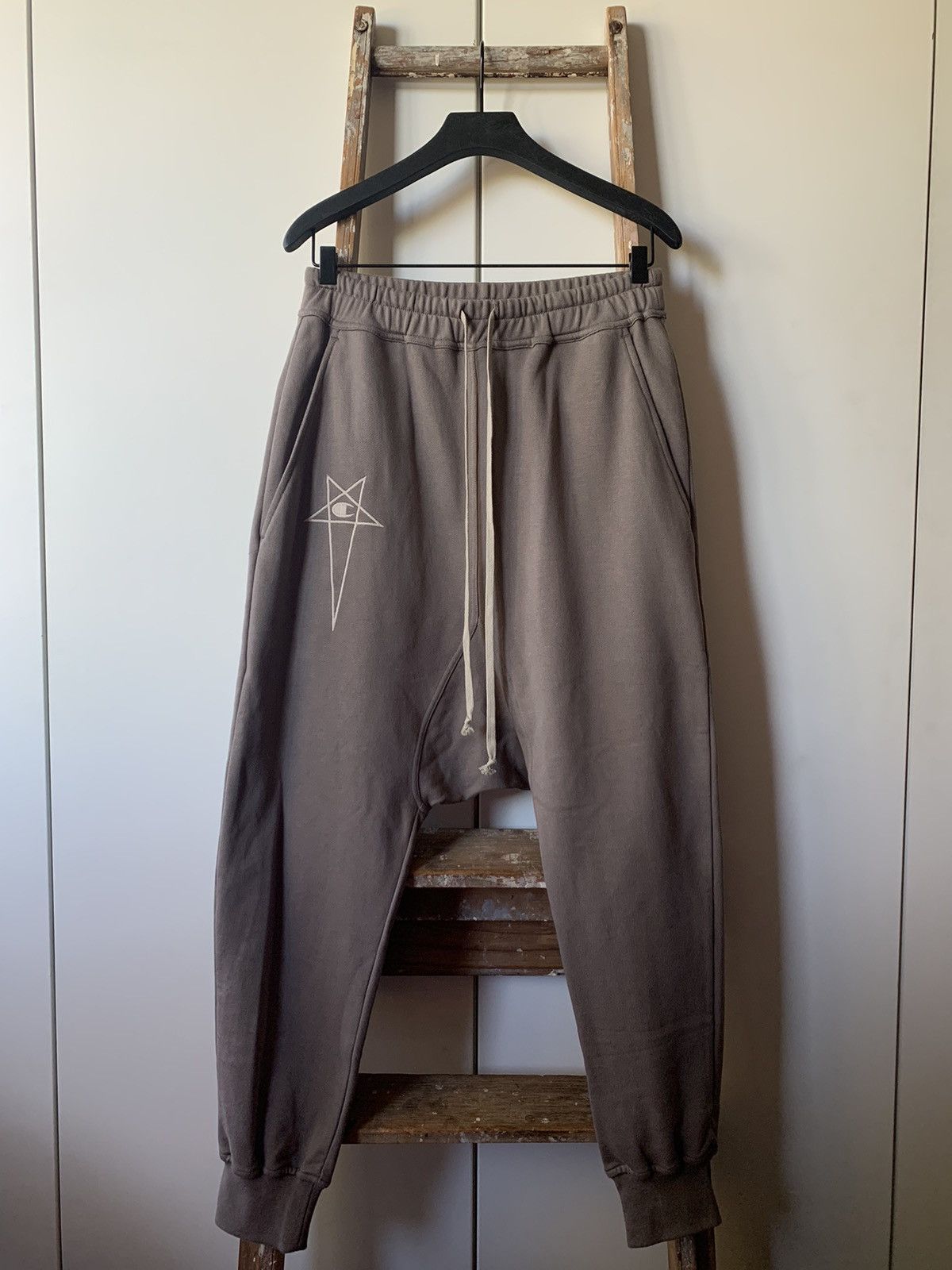 Champion × Rick Owens RICK OWENS X CHAMPION PRISONER TRACK PANTS Size US 28 / EU 44 - 1 Thumbnail