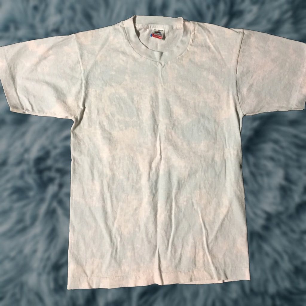 Fruit Of The Loom VINTAGE Desert Storm Tie Dye Shirt S Single Stitch USA War Army Military 90s 80s Size US S / EU 44-46 / 1 - 1 Thumbnail