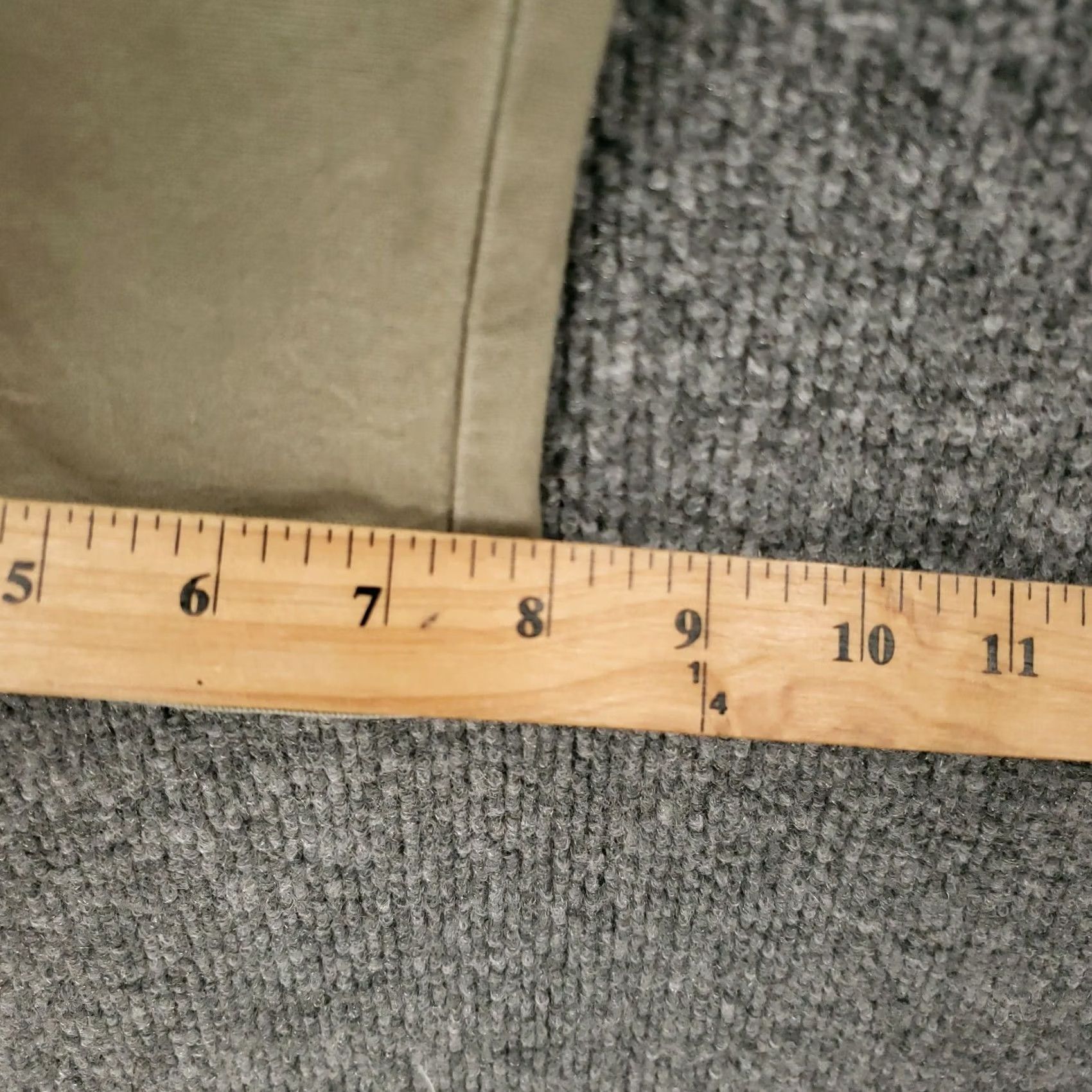 Vintage Knox Rose Pants Womens XL Green High Rise Straight Stretch Utility Pocket Zip Size 40" / US 18 - 3 Thumbnail