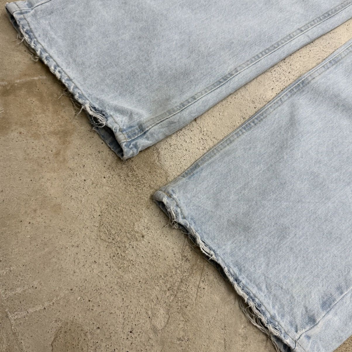 Bdg BDG Wide Leg Lightwash Distressed Denim Pants Size 25" / US 0 / IT 36 - 6 Thumbnail