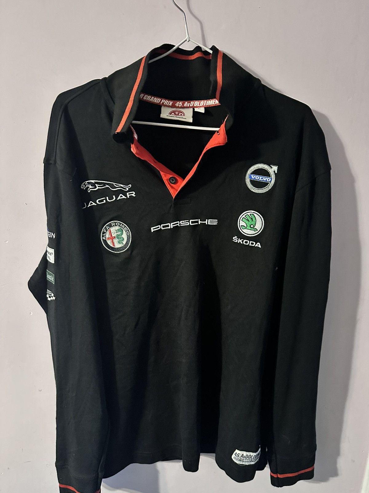 Porsche Design Racing AvD Grand Prix Sponsored Pullover Shirt PORSCHE 2017 Size US L / EU 52-54 / 3 - 1 Thumbnail
