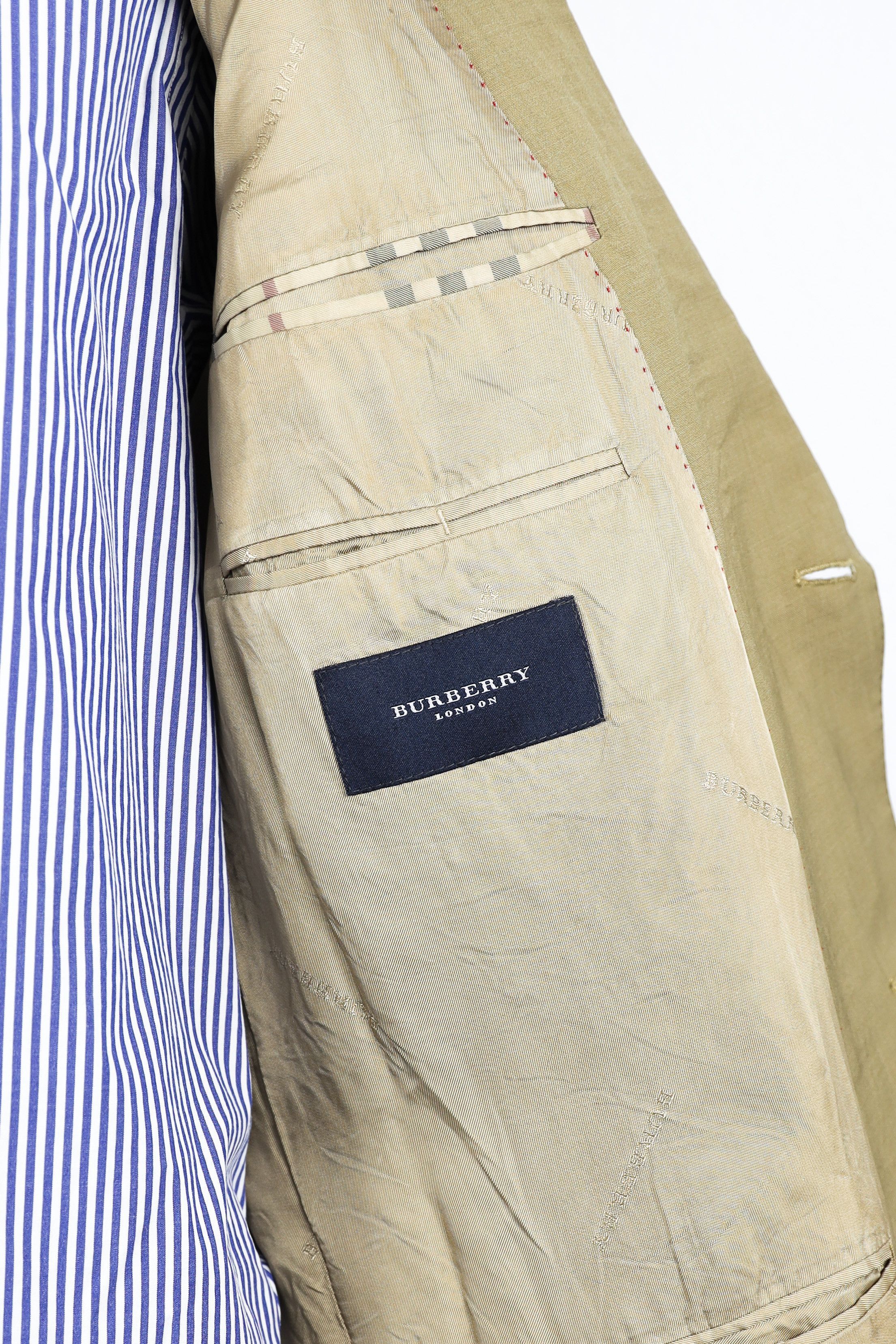 Burberry × Burberry Prorsum Burberry Beige Wool Blazer Jacket 54 size Size US L / EU 52-54 / 3 - 4 Thumbnail